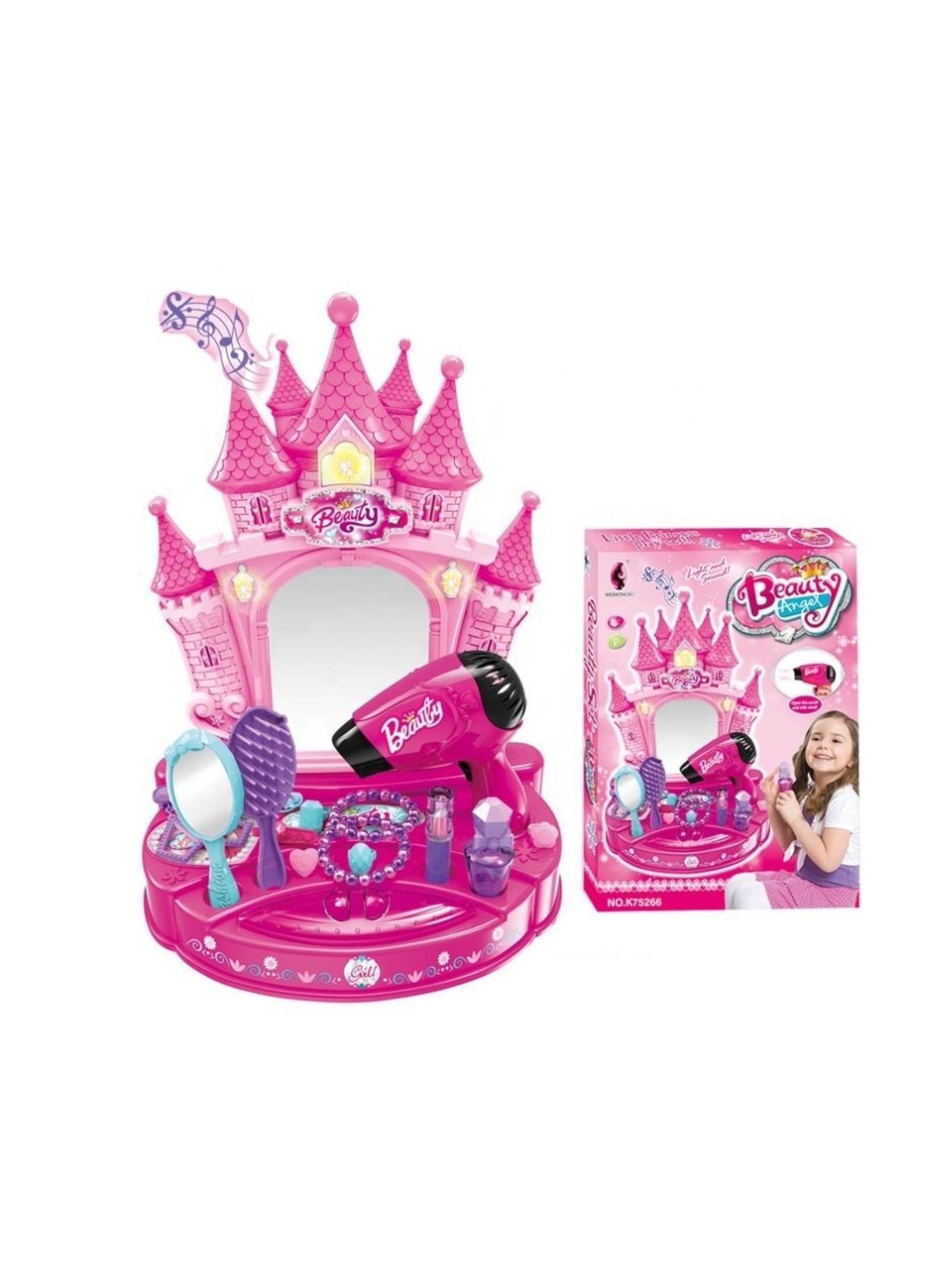 Set Tocador Accesorios de Belleza Infantil Con Luces-3