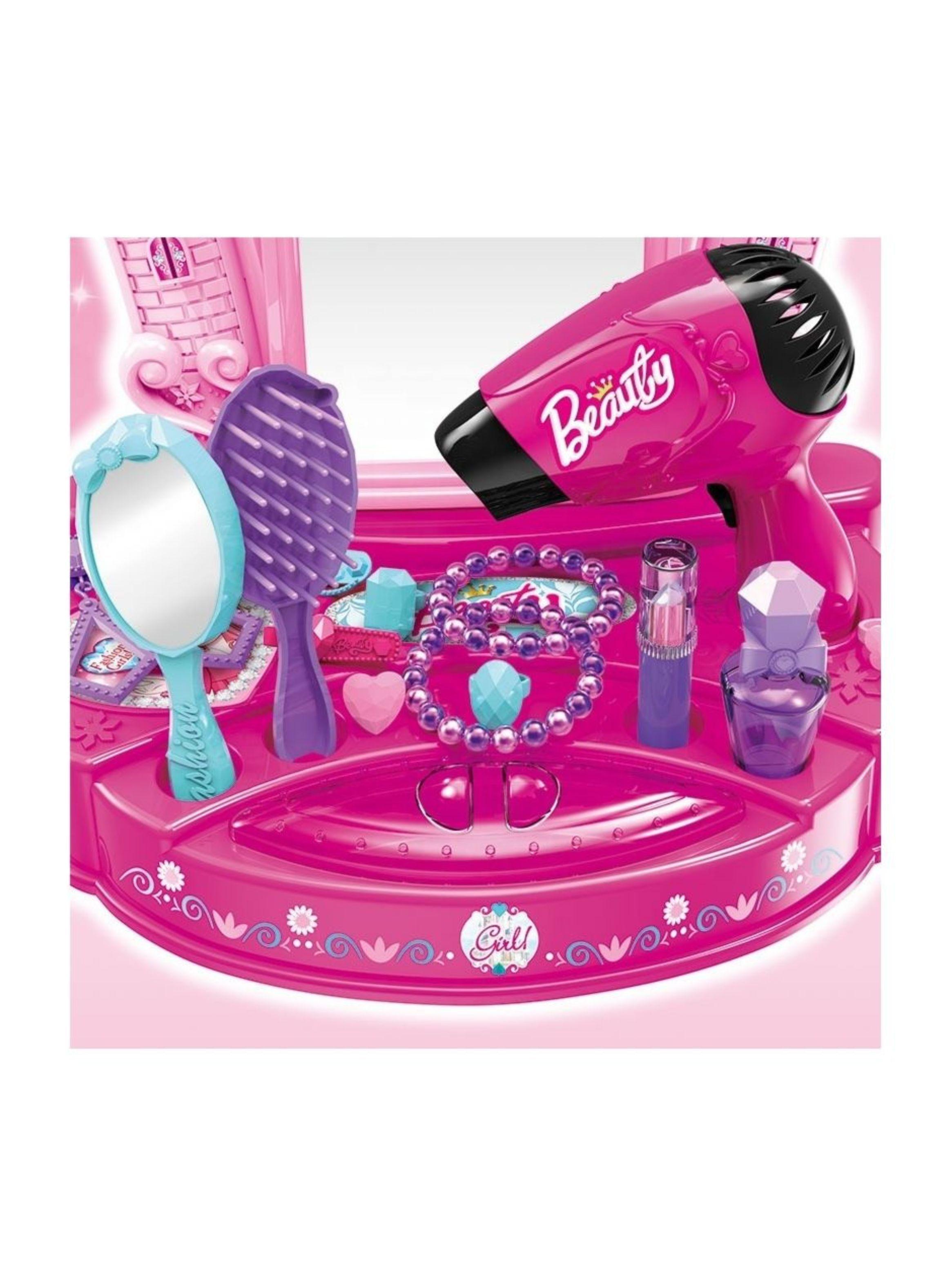 Set Tocador Accesorios de Belleza Infantil Con Luces-4