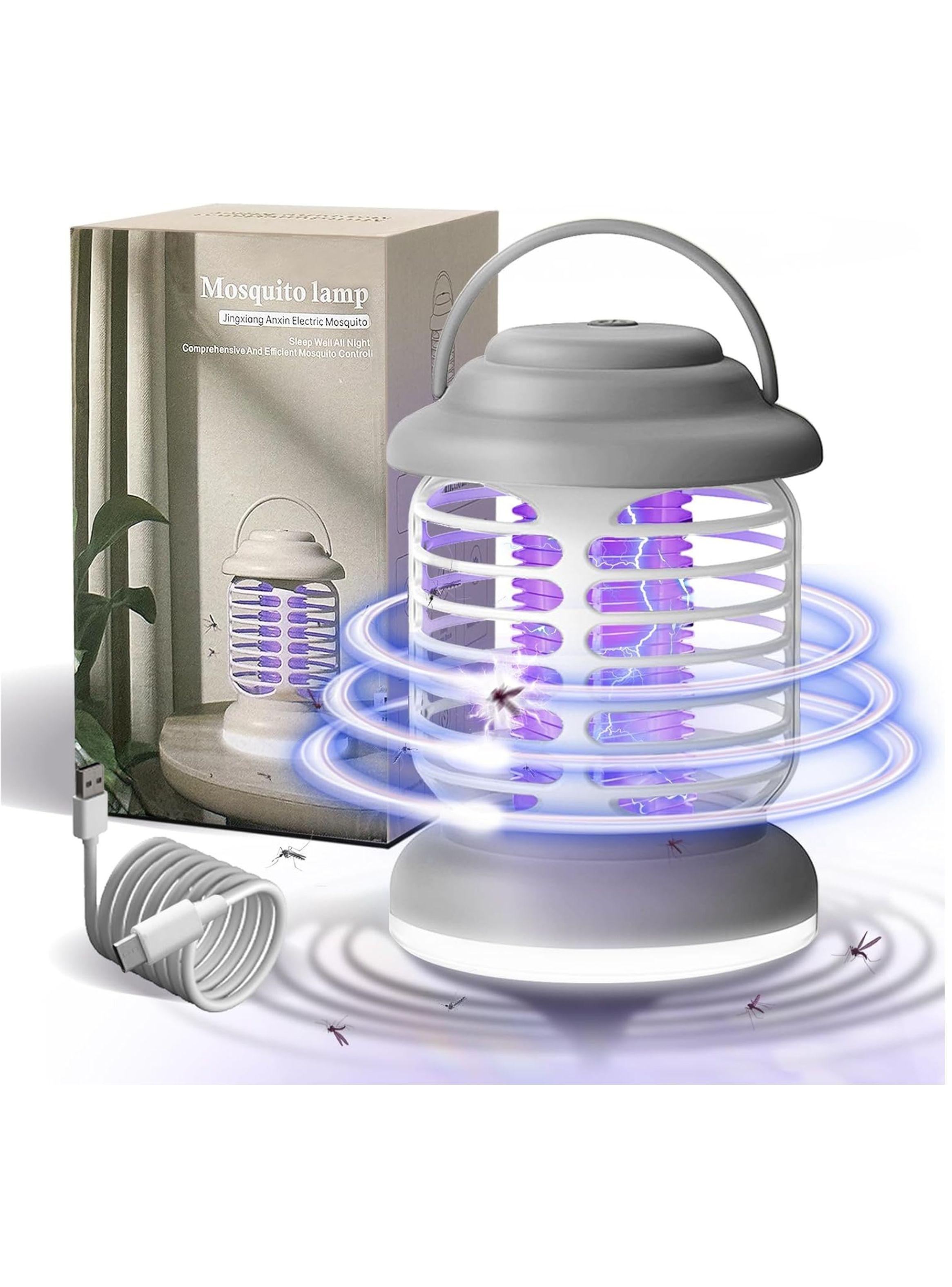 Lámpara Mata Mosquitos Recargable Usb Portátil-1