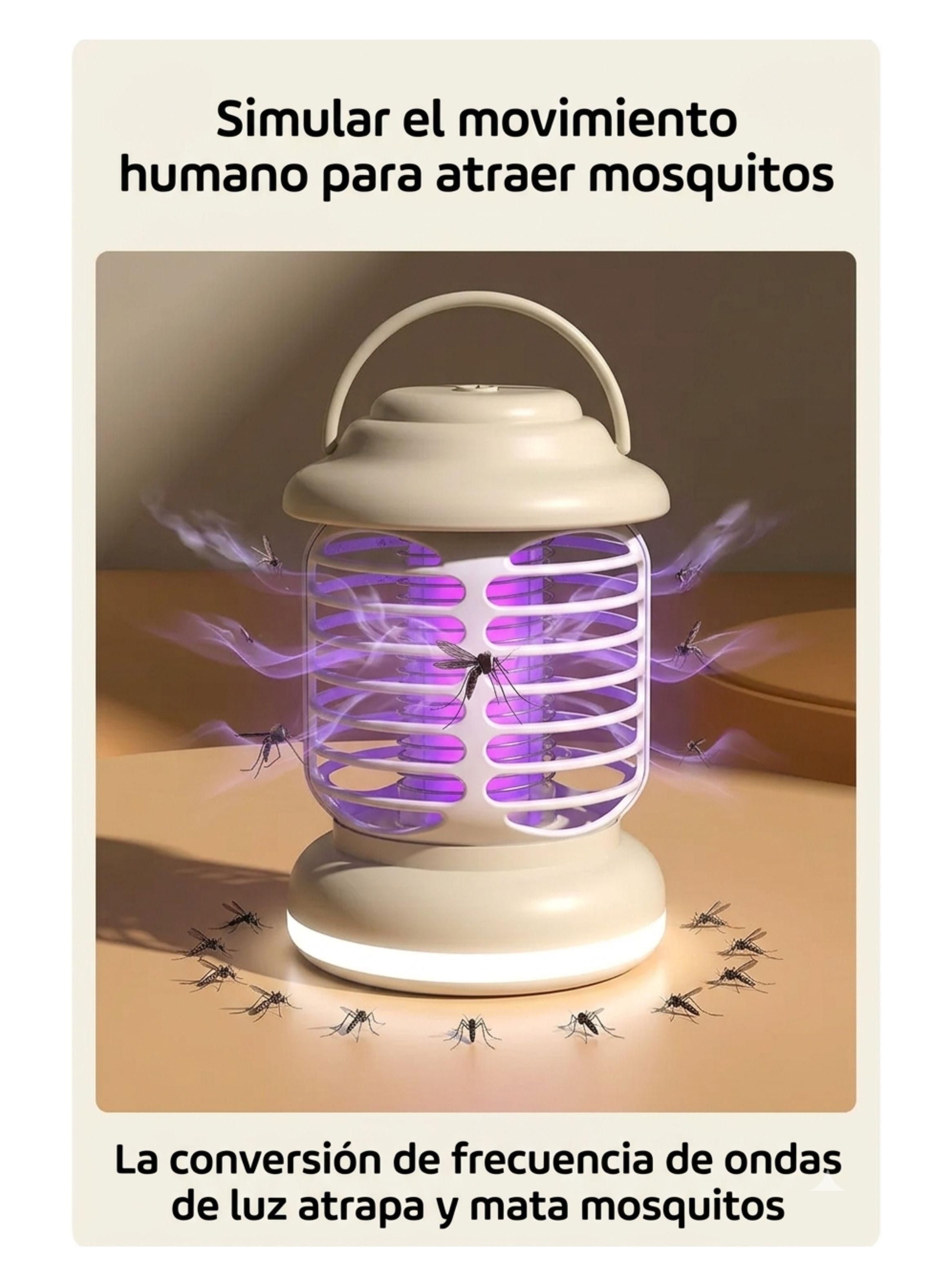 Lámpara Mata Mosquitos Recargable Usb Portátil-3