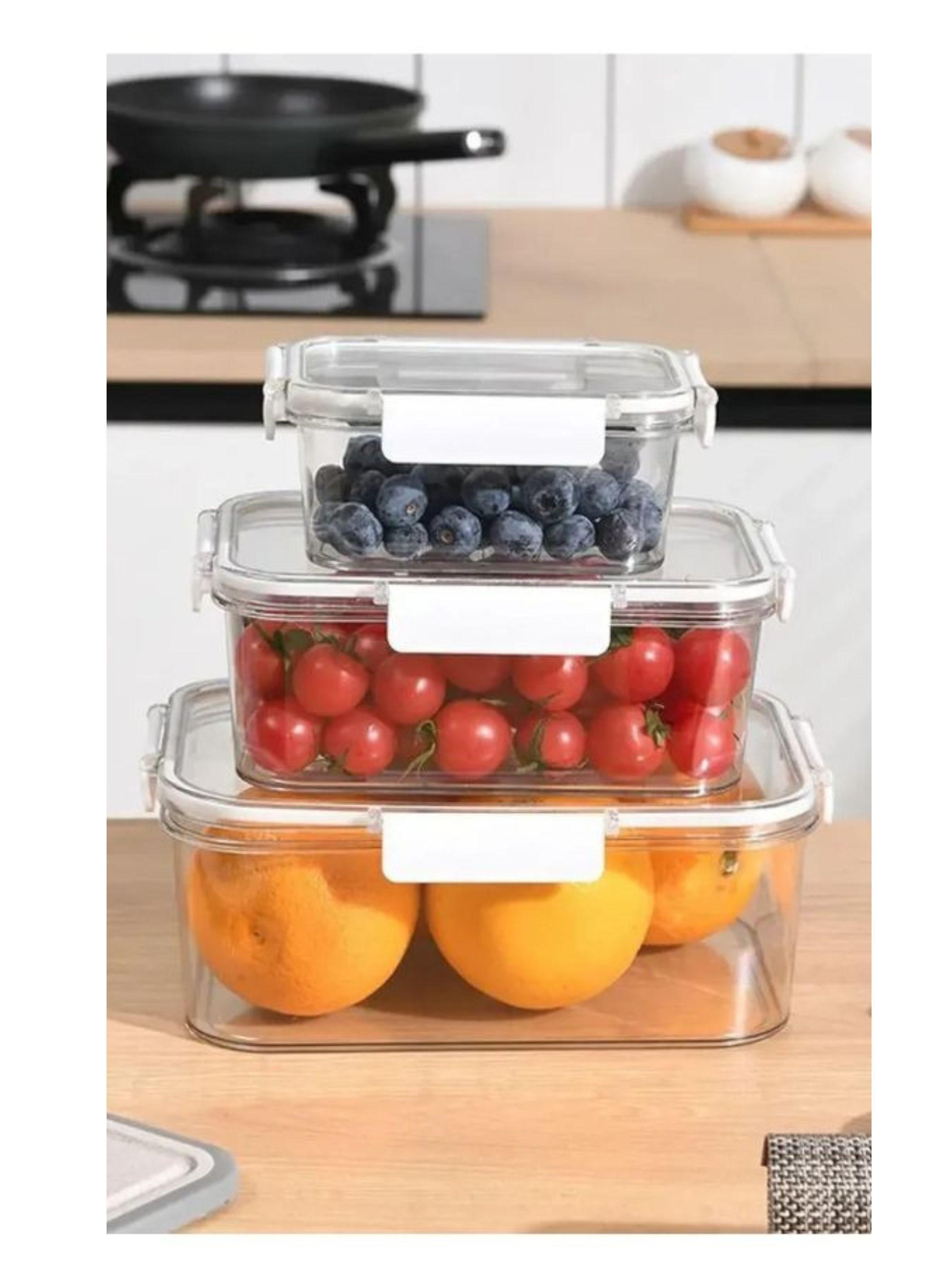  Set Recipientes Herméticos Fresh Easy Organizador Verduras-3