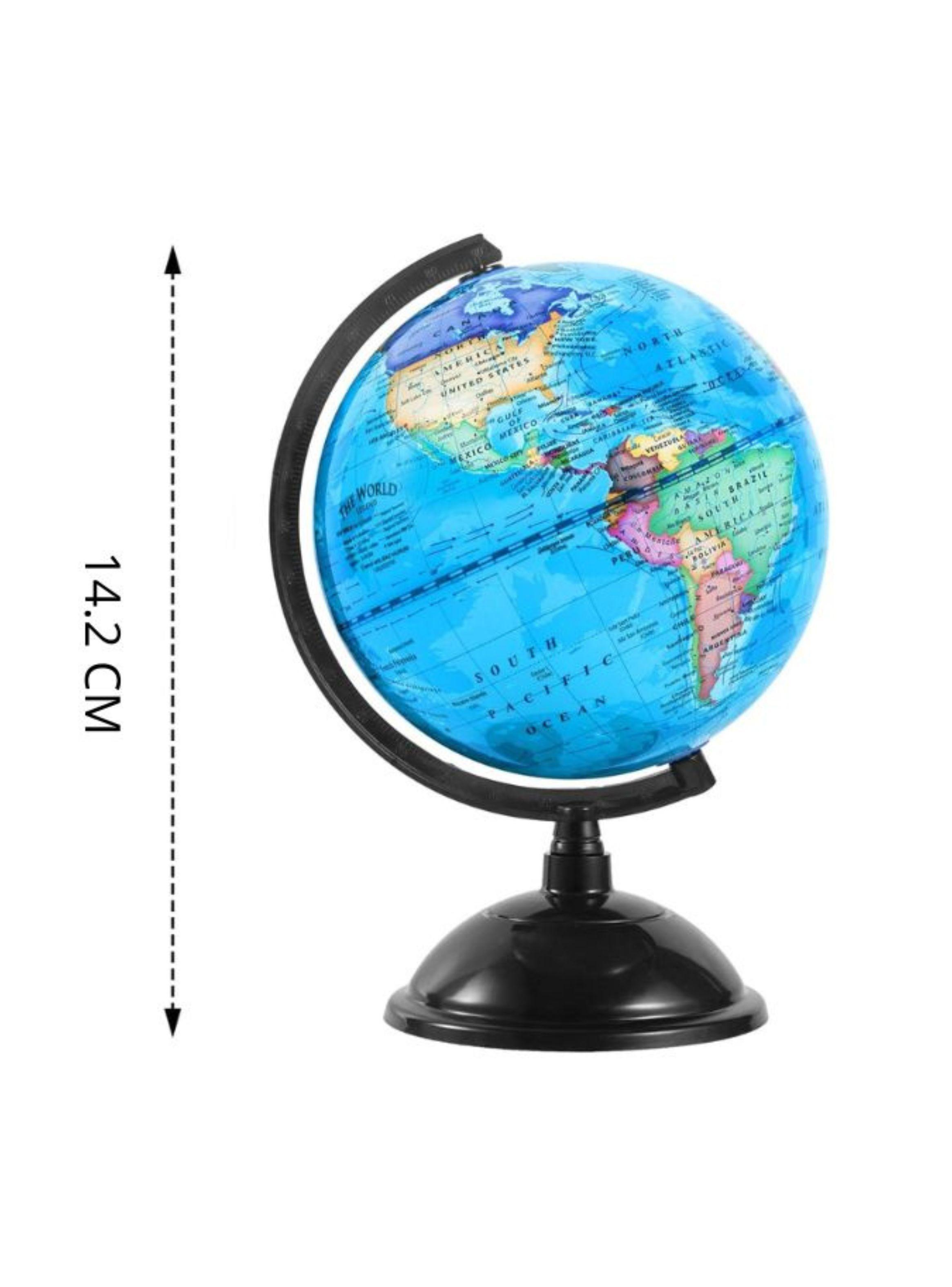 Esfera Globo Terraqueo Mapa Mundi 14cm-2