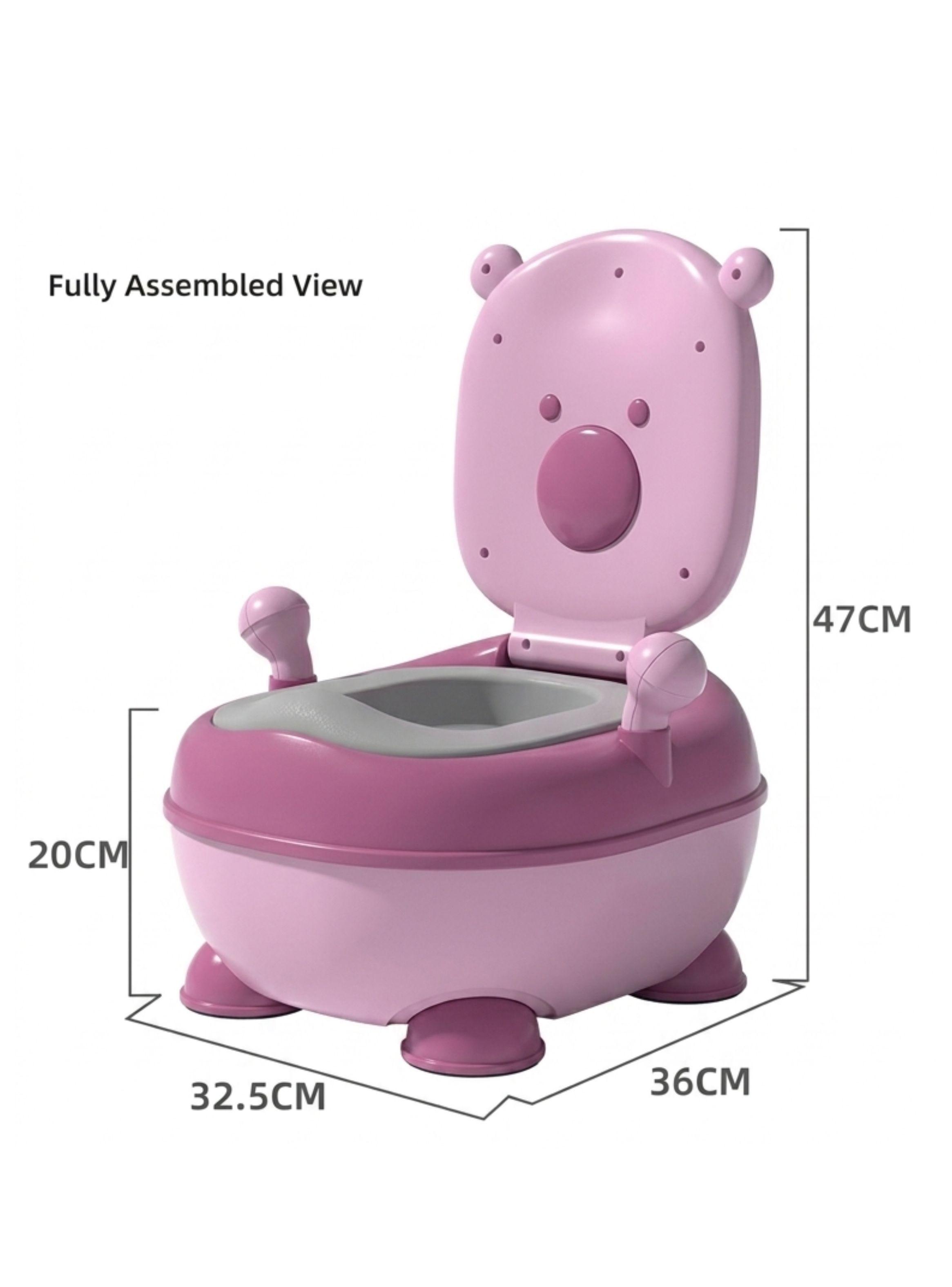 Pelela Bacinica Infantil Diseño Osito Asiento Acolchado -1