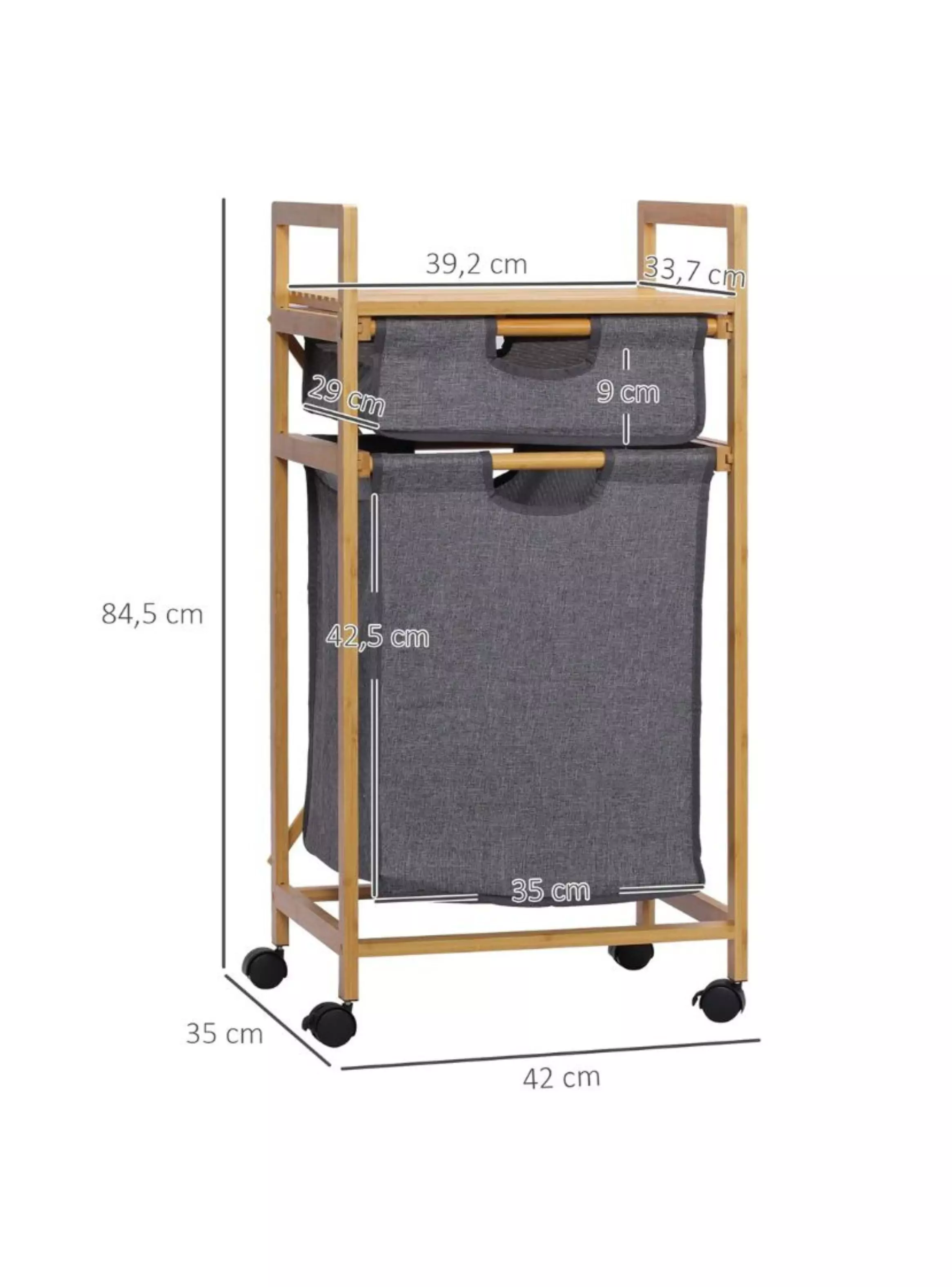 Carrito Organizador Lavanderia Multifuncional-1