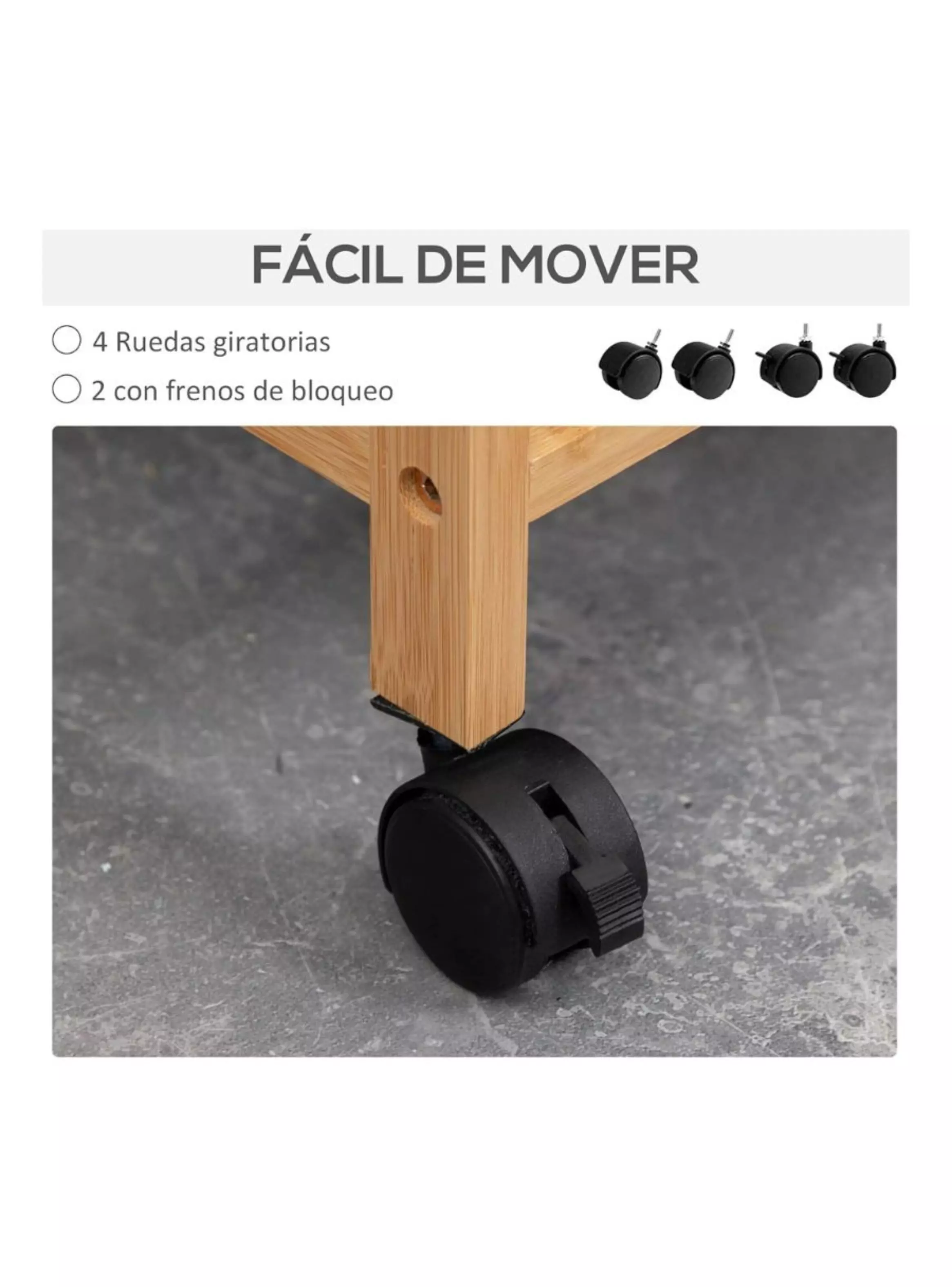 Carrito Organizador Lavanderia Multifuncional-2