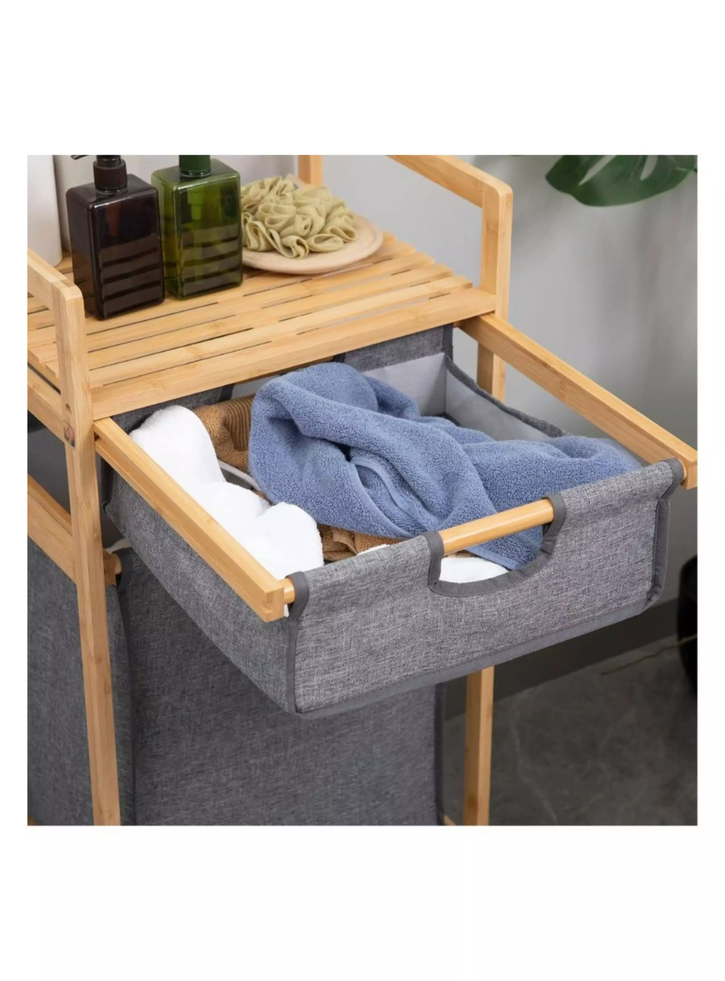 Carrito Organizador Lavanderia Multifuncional-4