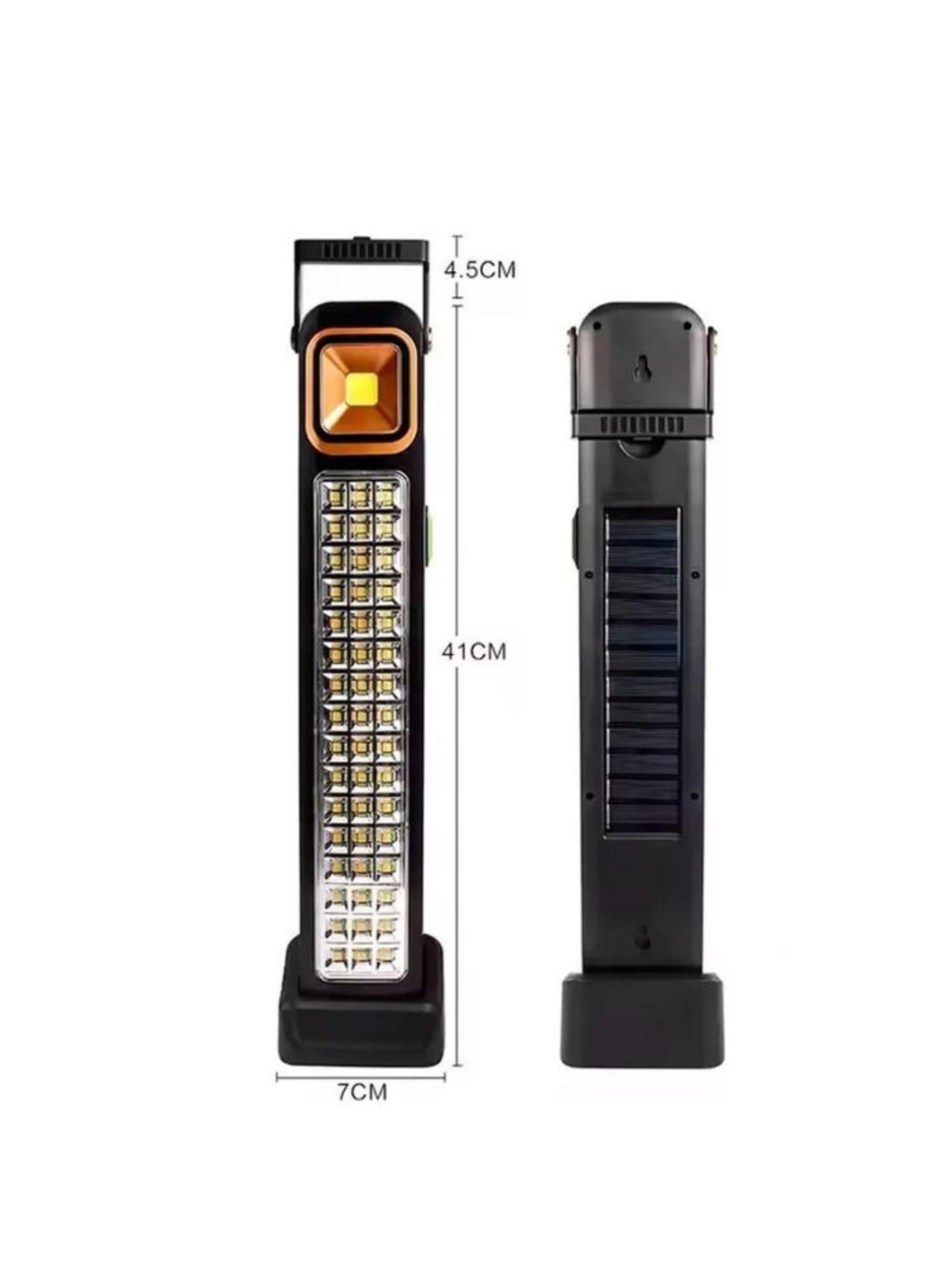 Foco Linterna De Emergencia Solar Recargable 48 Led-2