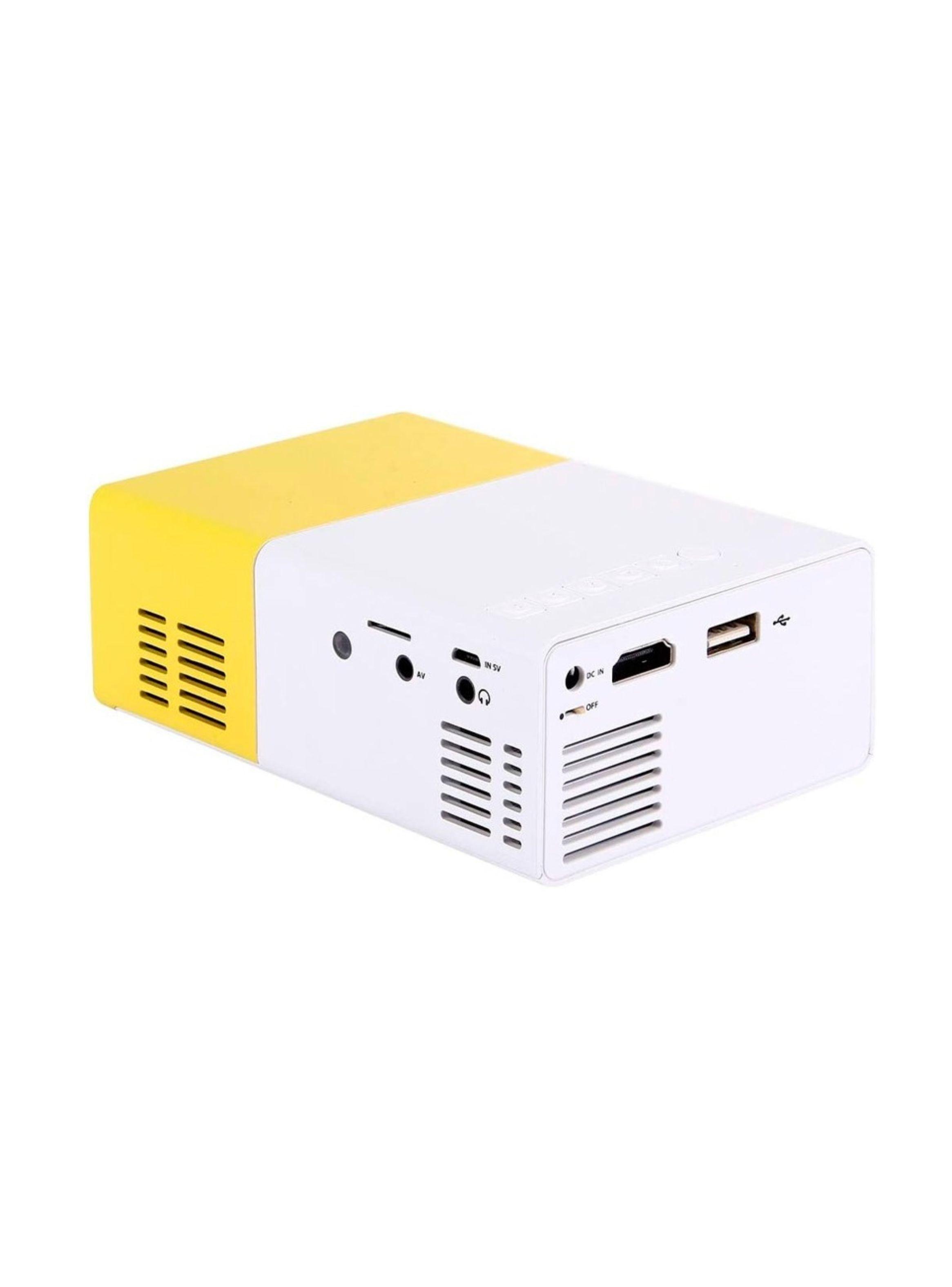 Mini Proyector De Video LED Portátil YG 300 1080P HD-2