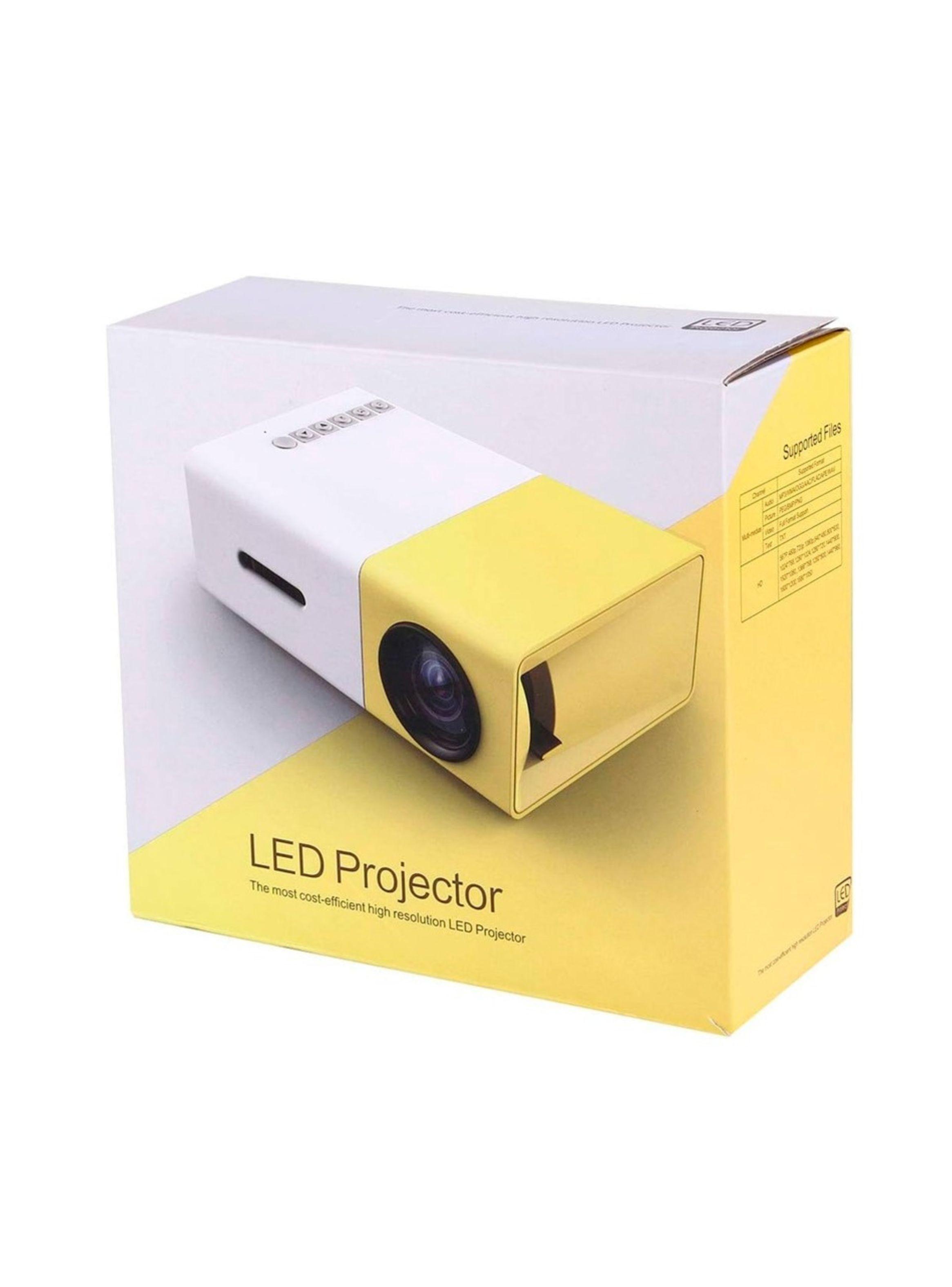Mini Proyector De Video LED Portátil YG 300 1080P HD-5
