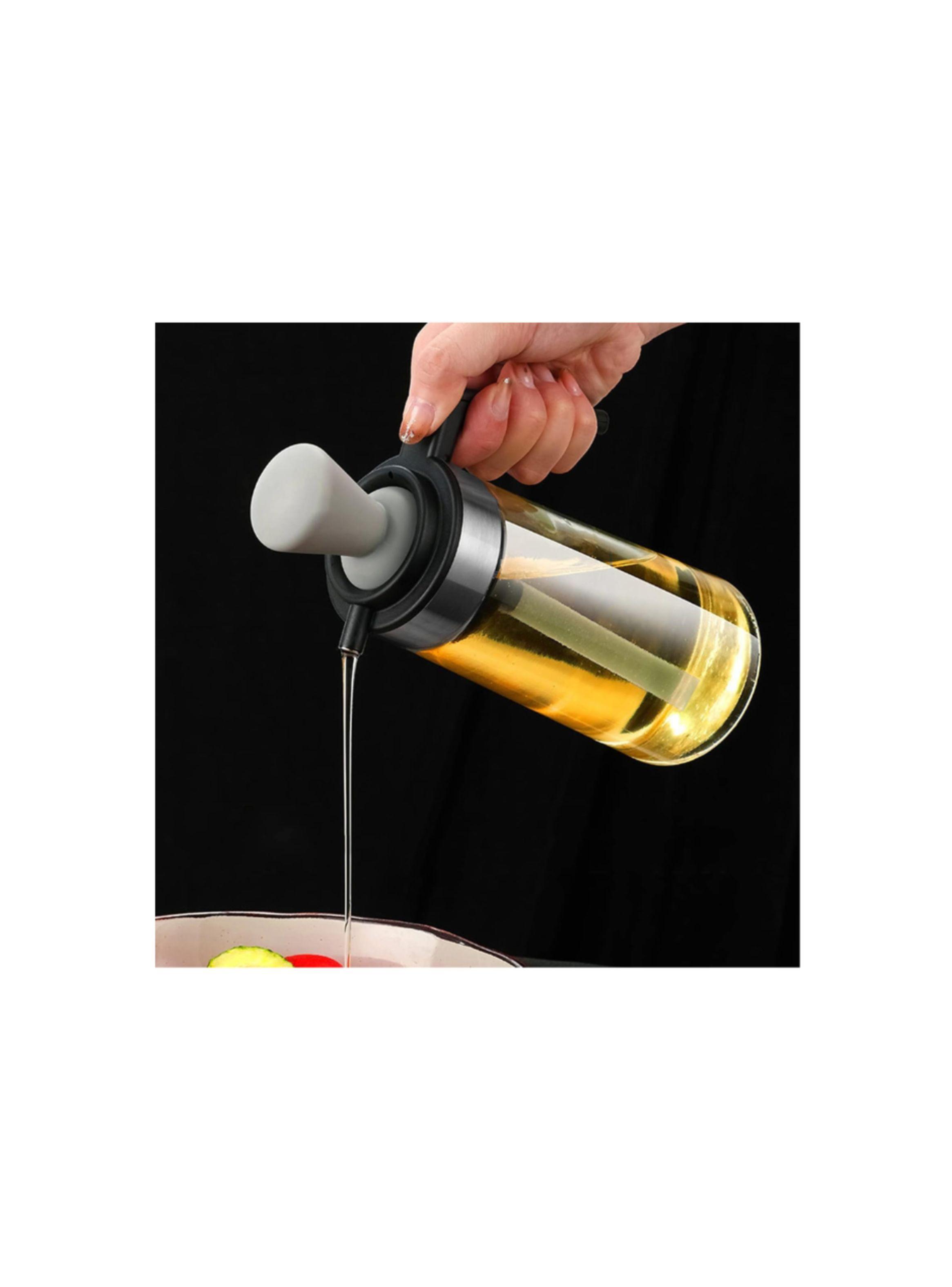 Dispensador de aceite con cepillo utensilio botella aceitera cocina-3