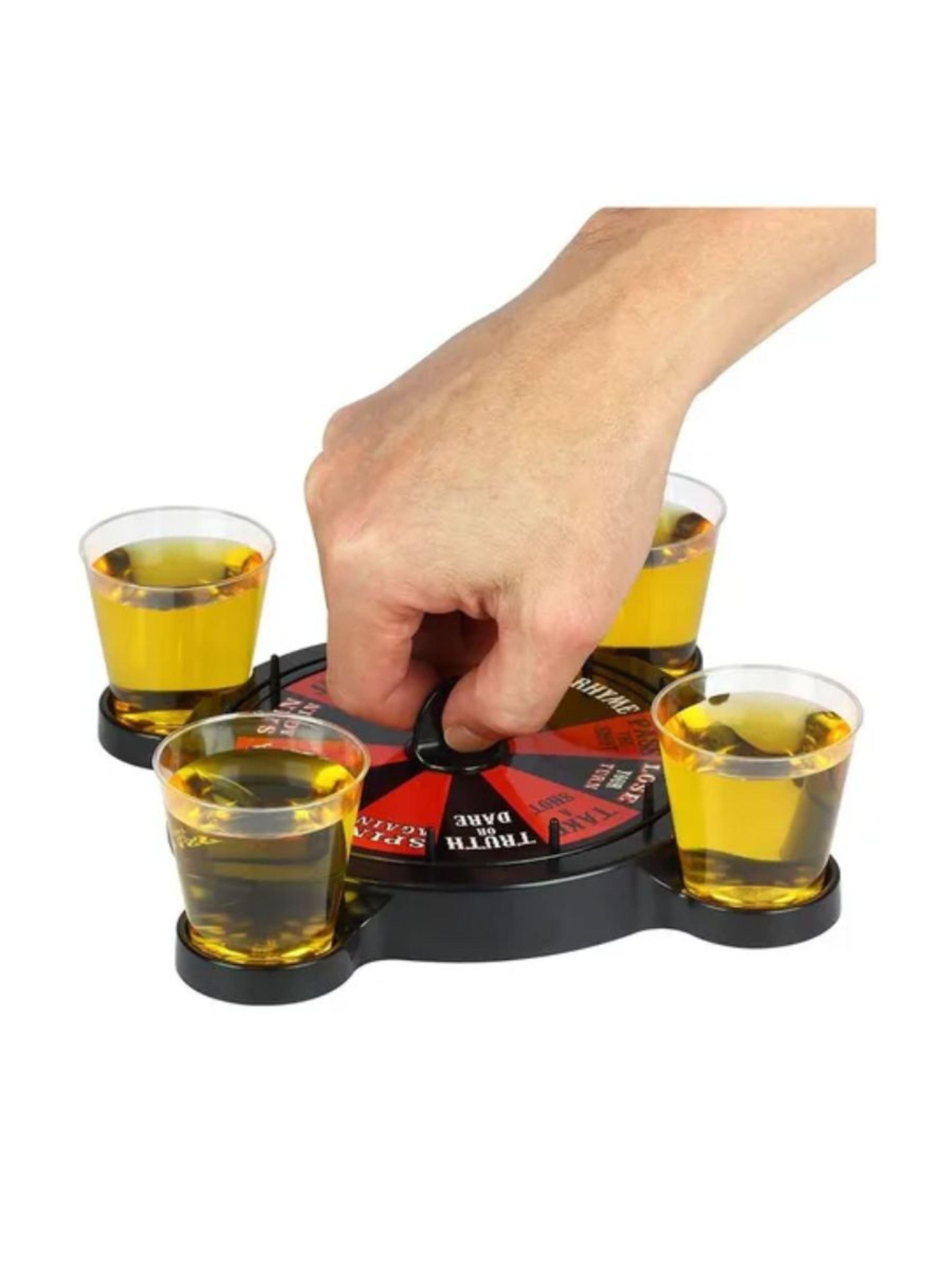 Juego De Mesa Para Tomar 4 Vasos Ruleta Rusa Shots-3
