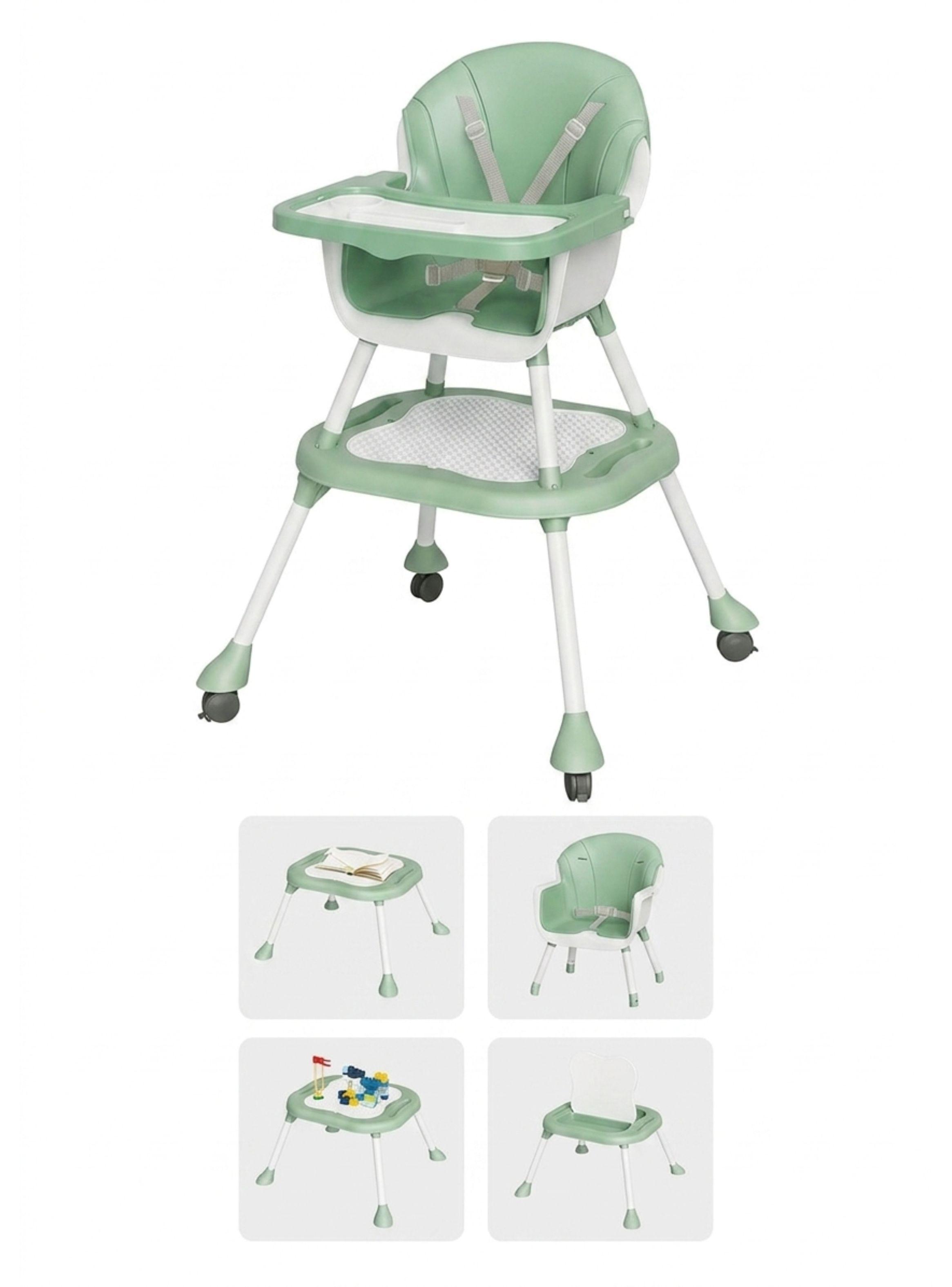 Silla De Comer Bebe Periquera Alta Multifuncional 5 En 1-2
