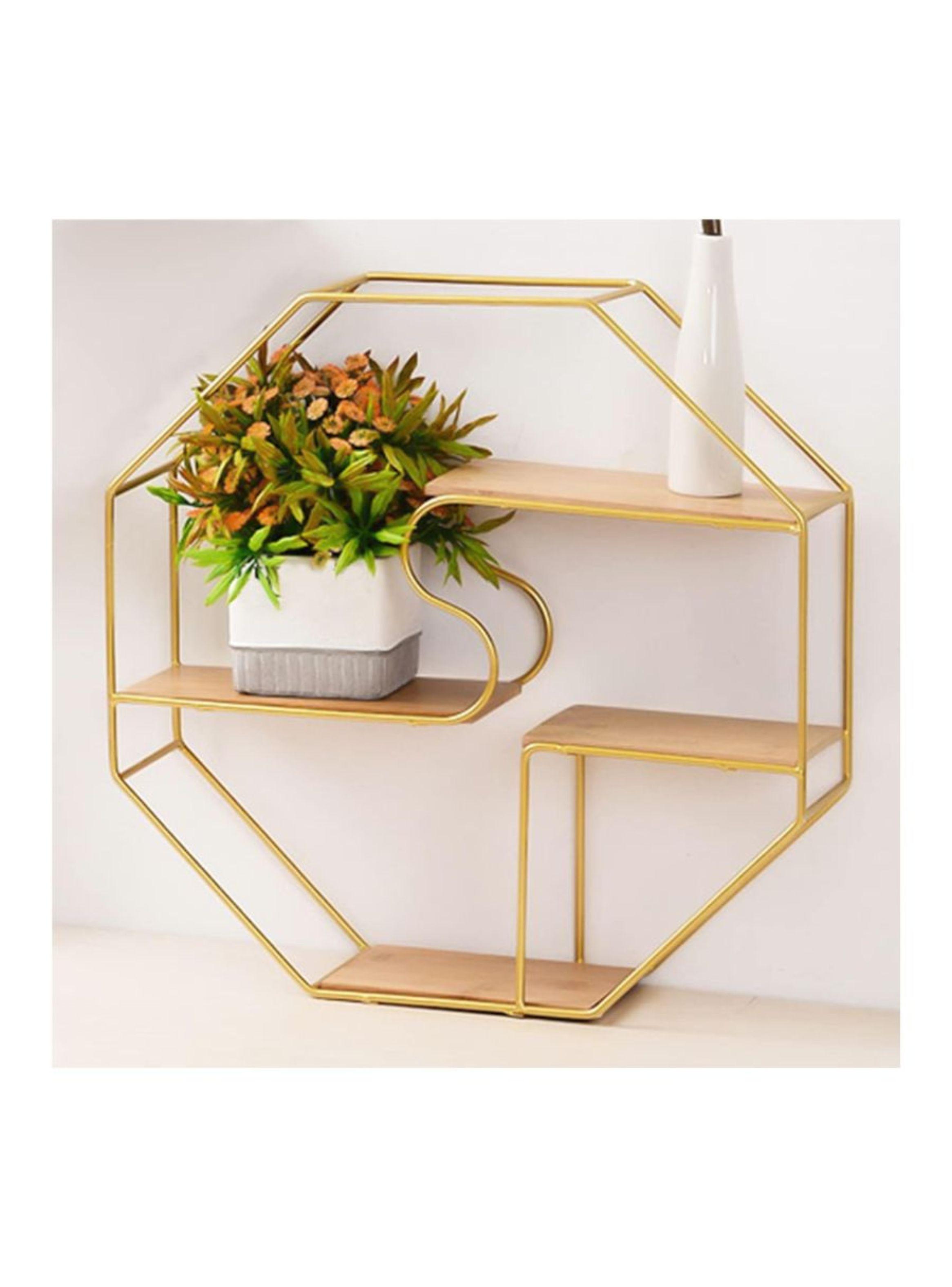 Estante Flotante Estante De Almacenamiento De Pared-2