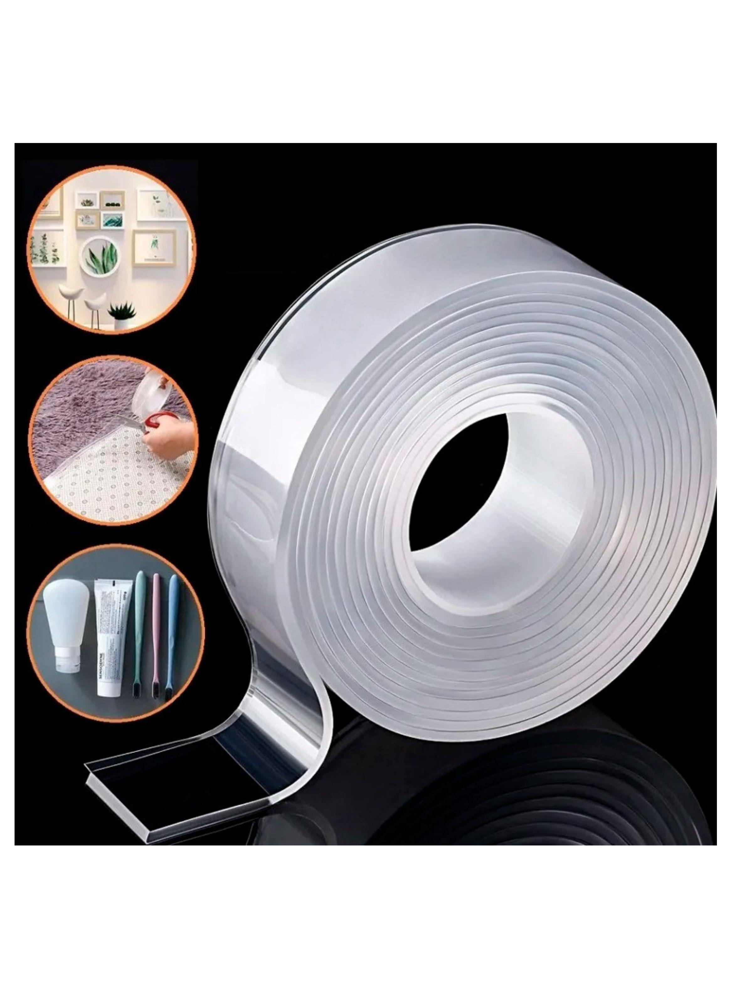 Cinta Adhesiva Transparente De Doble Cara Reutilizable 3M-4