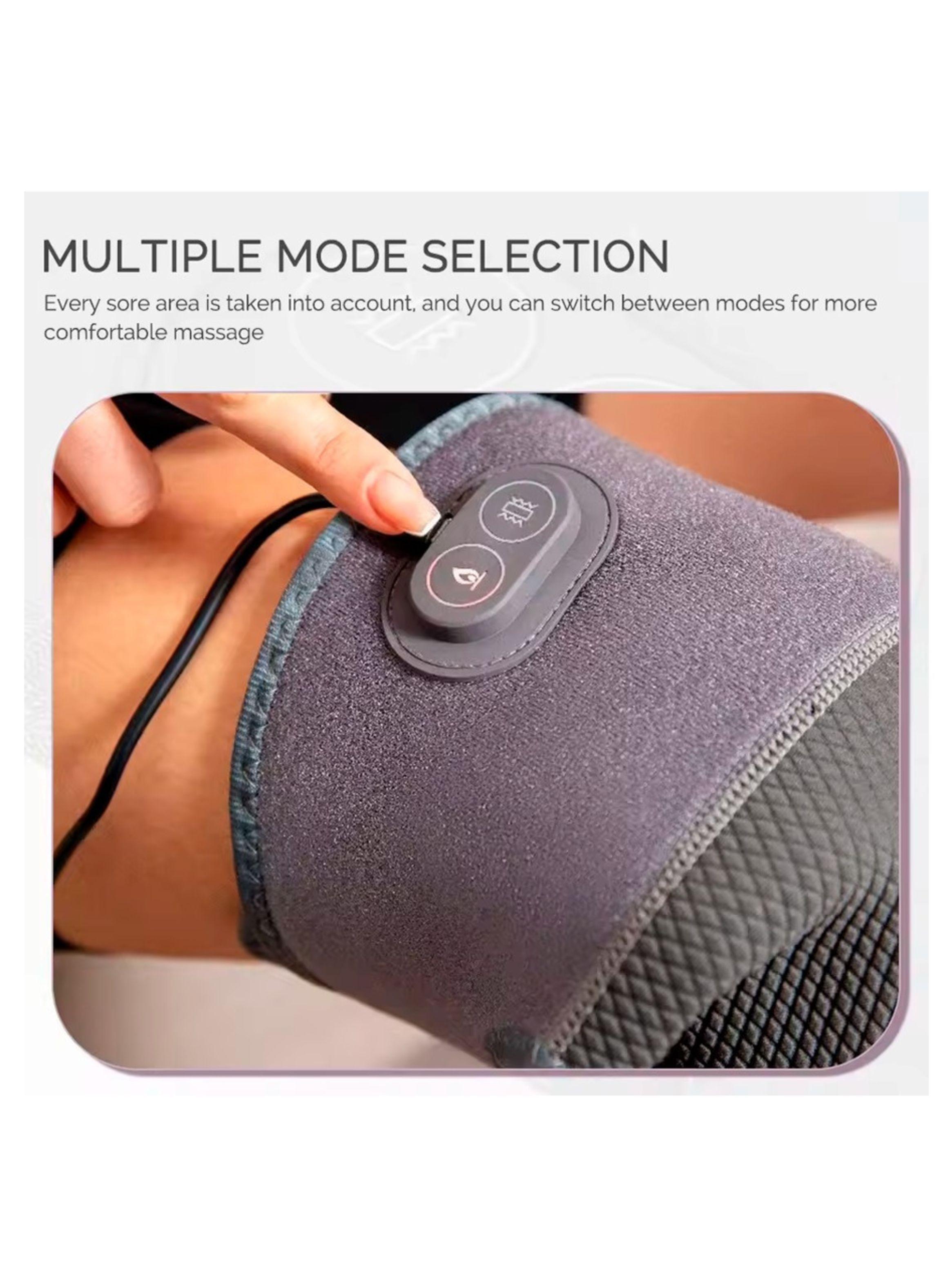 Masajeador Eléctrico Para Rodilla Con Calor Y vibración Ajustable-3