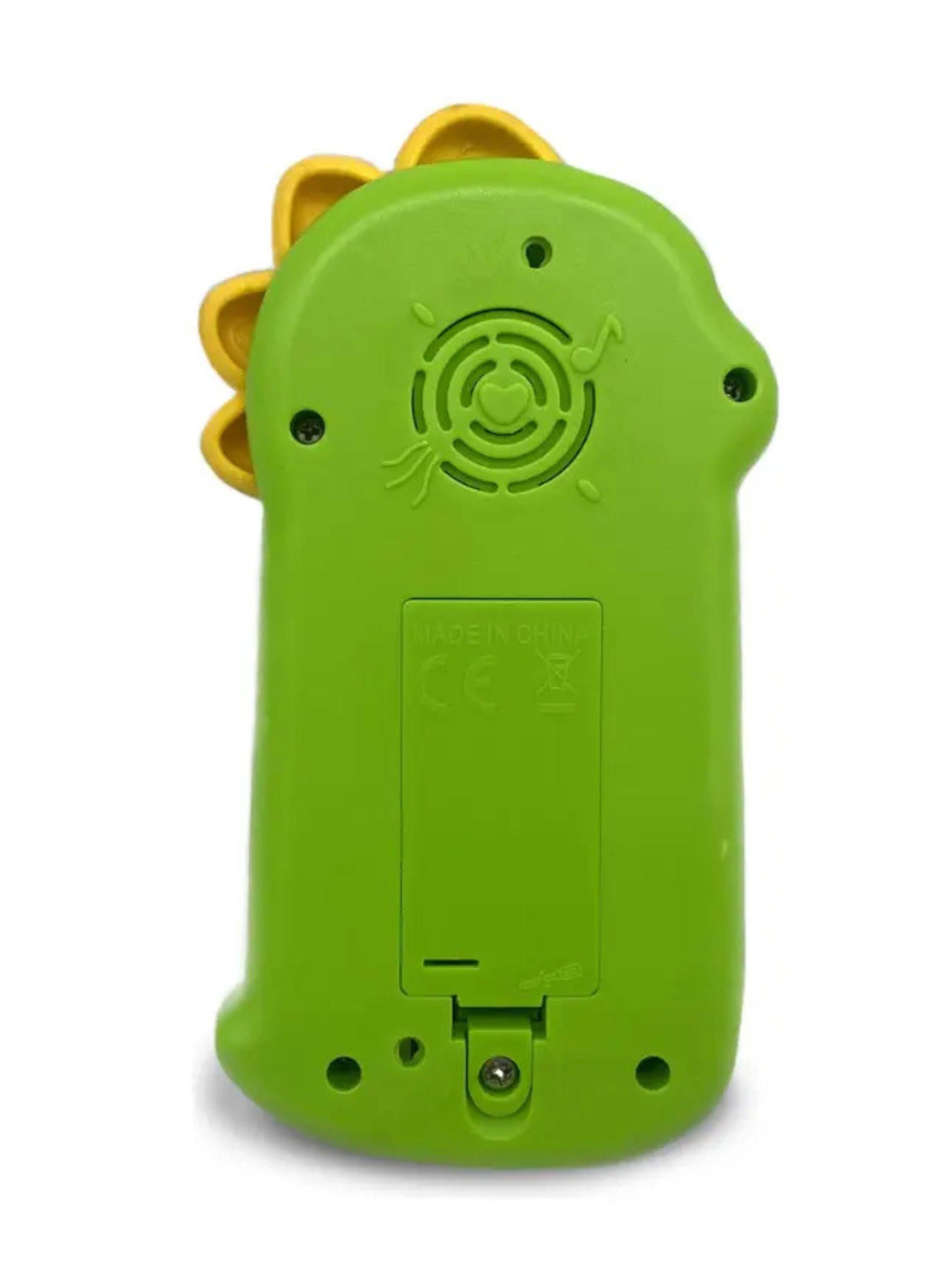 Juguete Celular Teléfono Interactivo Dinosaurio Luces Sonido-1