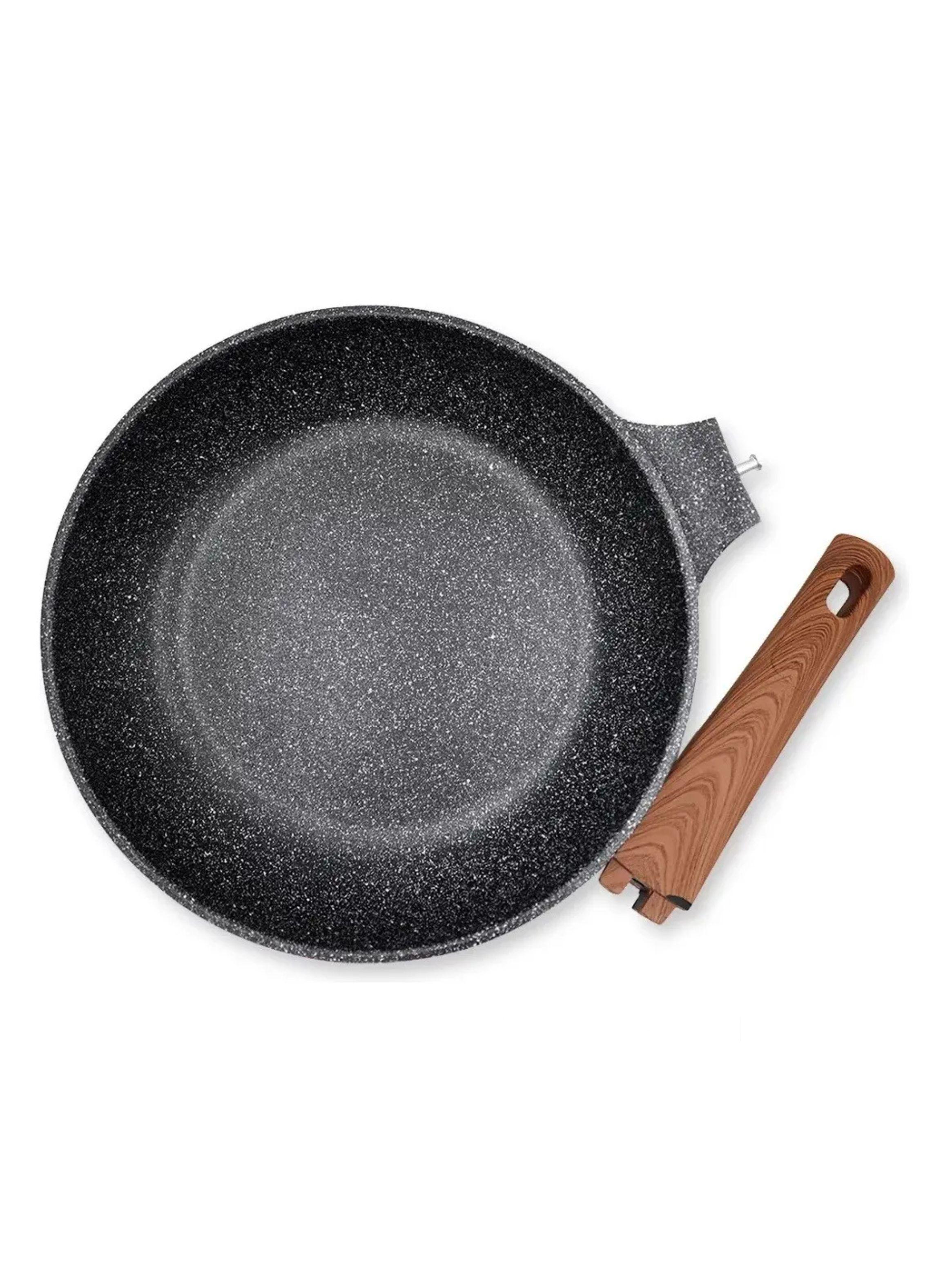 Sartén Antiadherente Hyllis 26cm Mango Madera Inducción-5