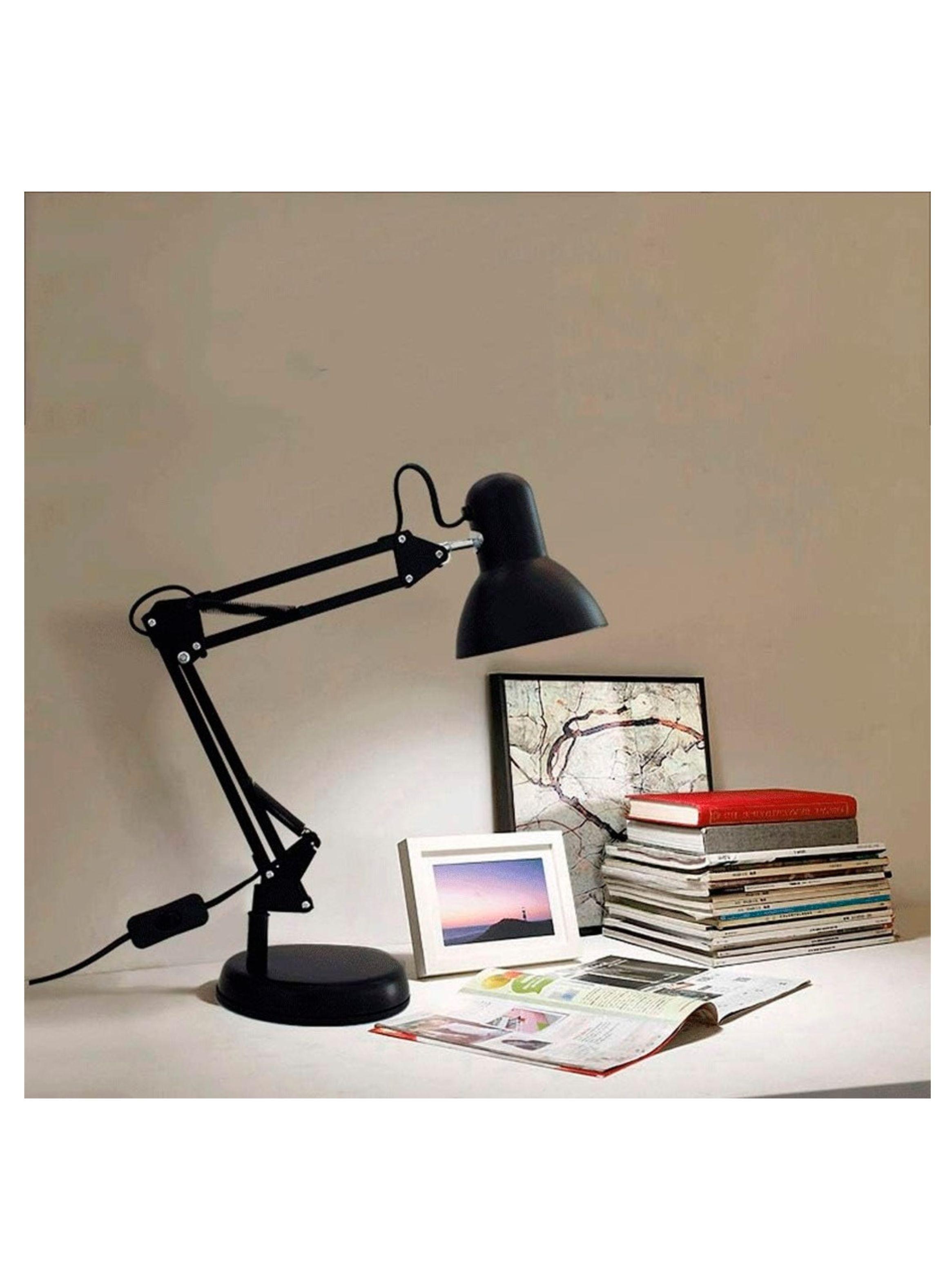 Lámpara De Mesa De Estudio Con Soporte Ajustable Luz-4
