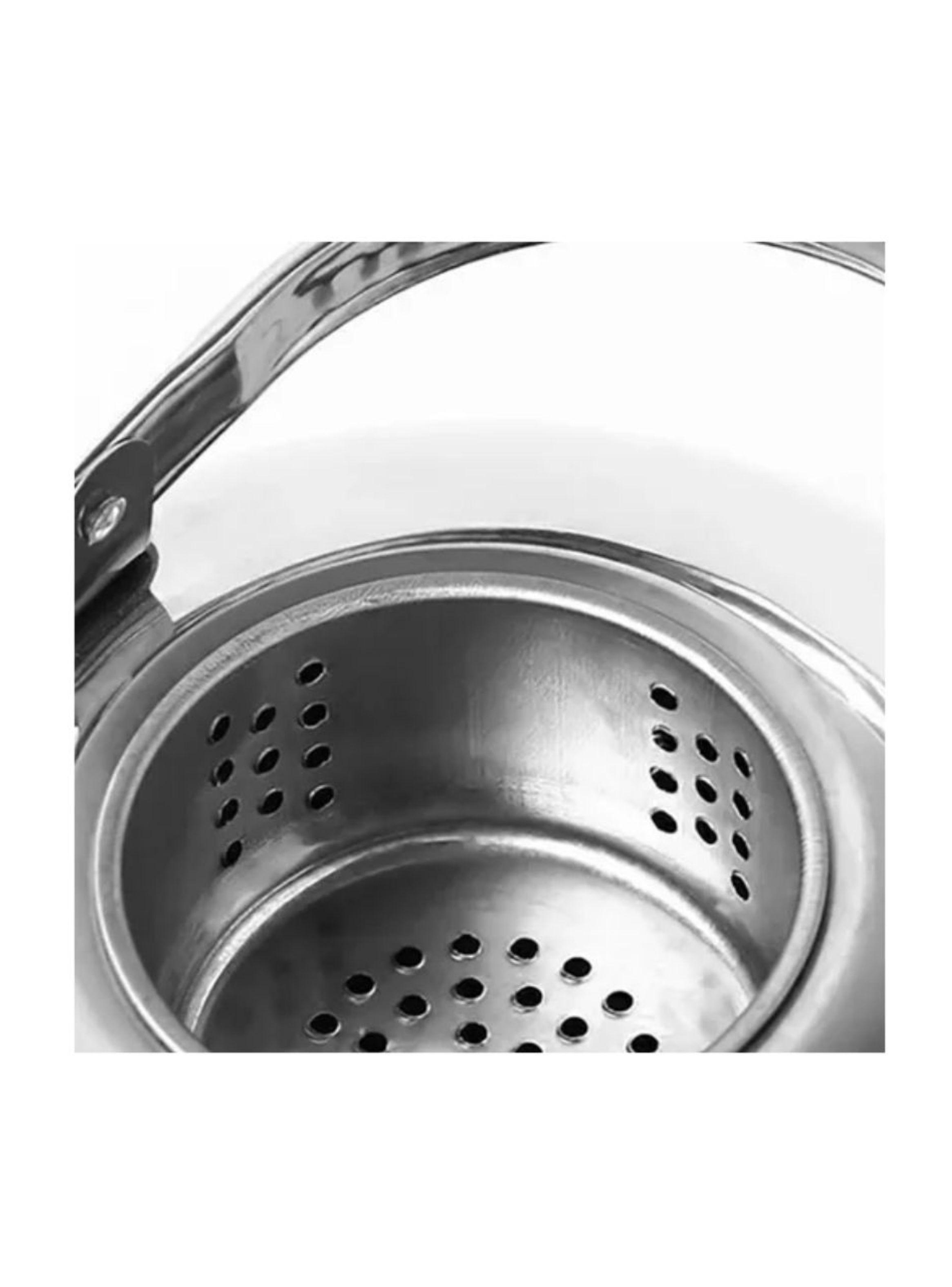Tetera Con Colador De Acero Inoxidable 14 cm-4