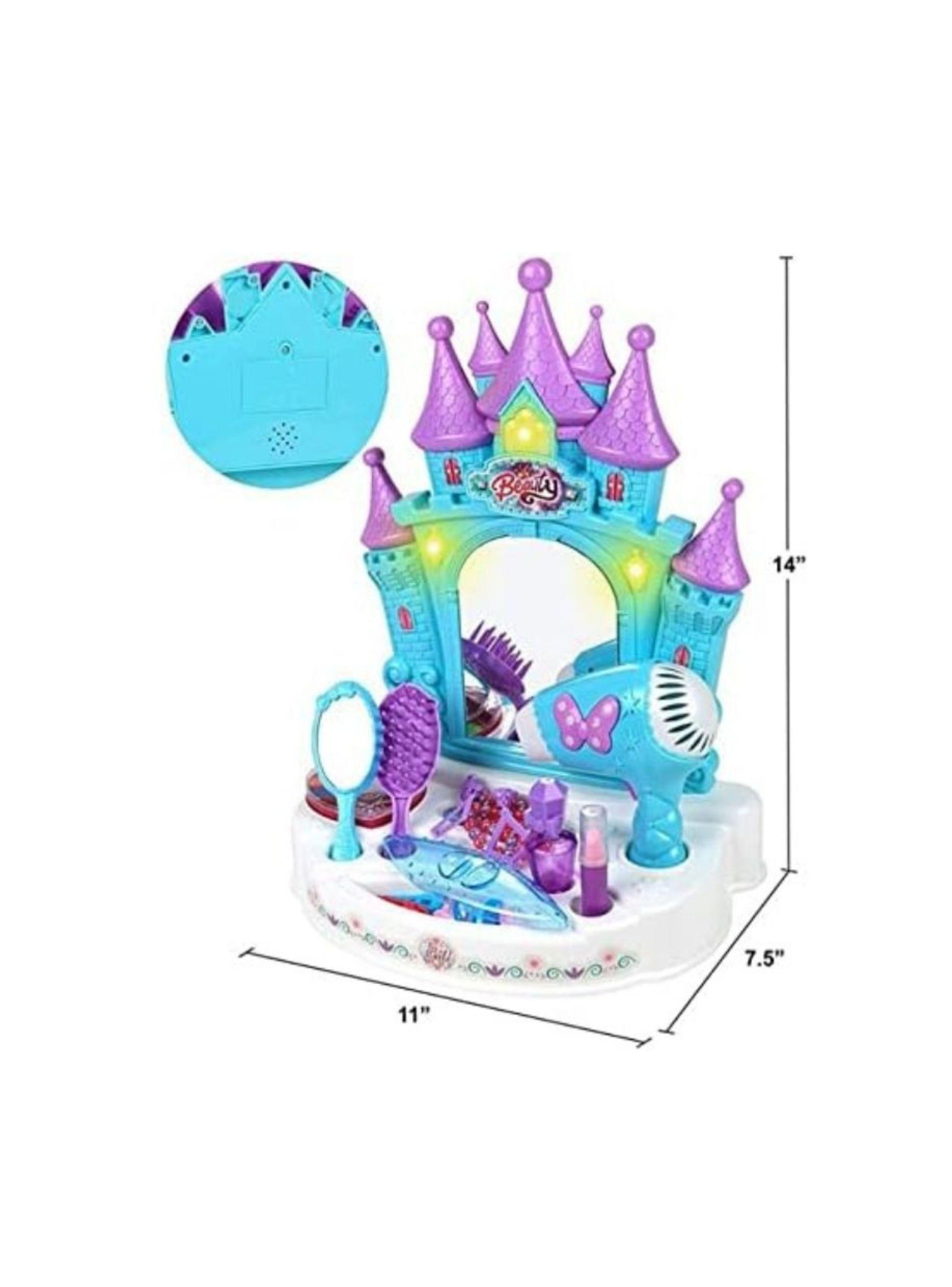 Tocador Castillo Princesa con Accesorios Musica y Luces-3