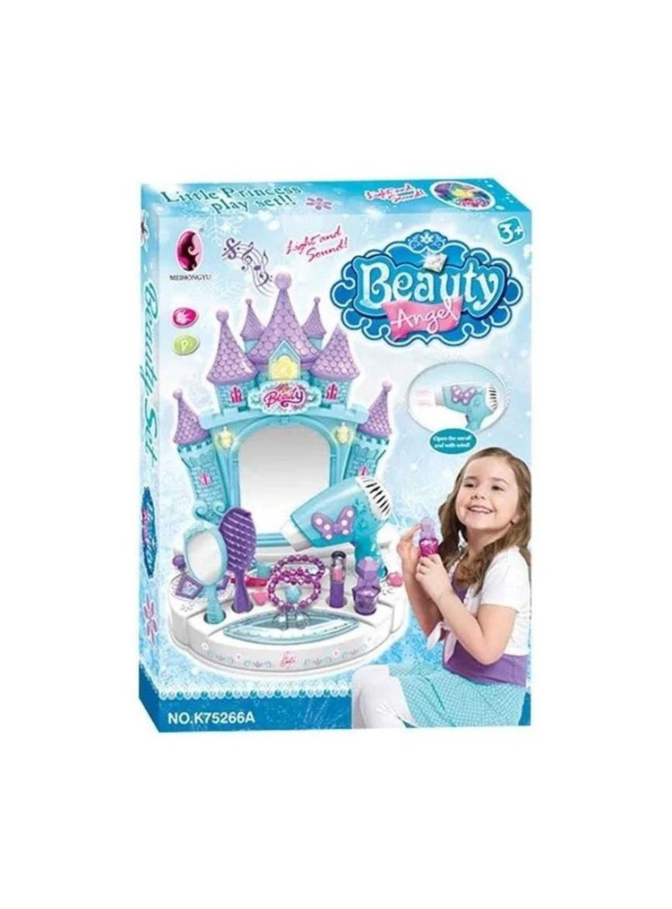 Tocador Castillo Princesa con Accesorios Musica y Luces-4
