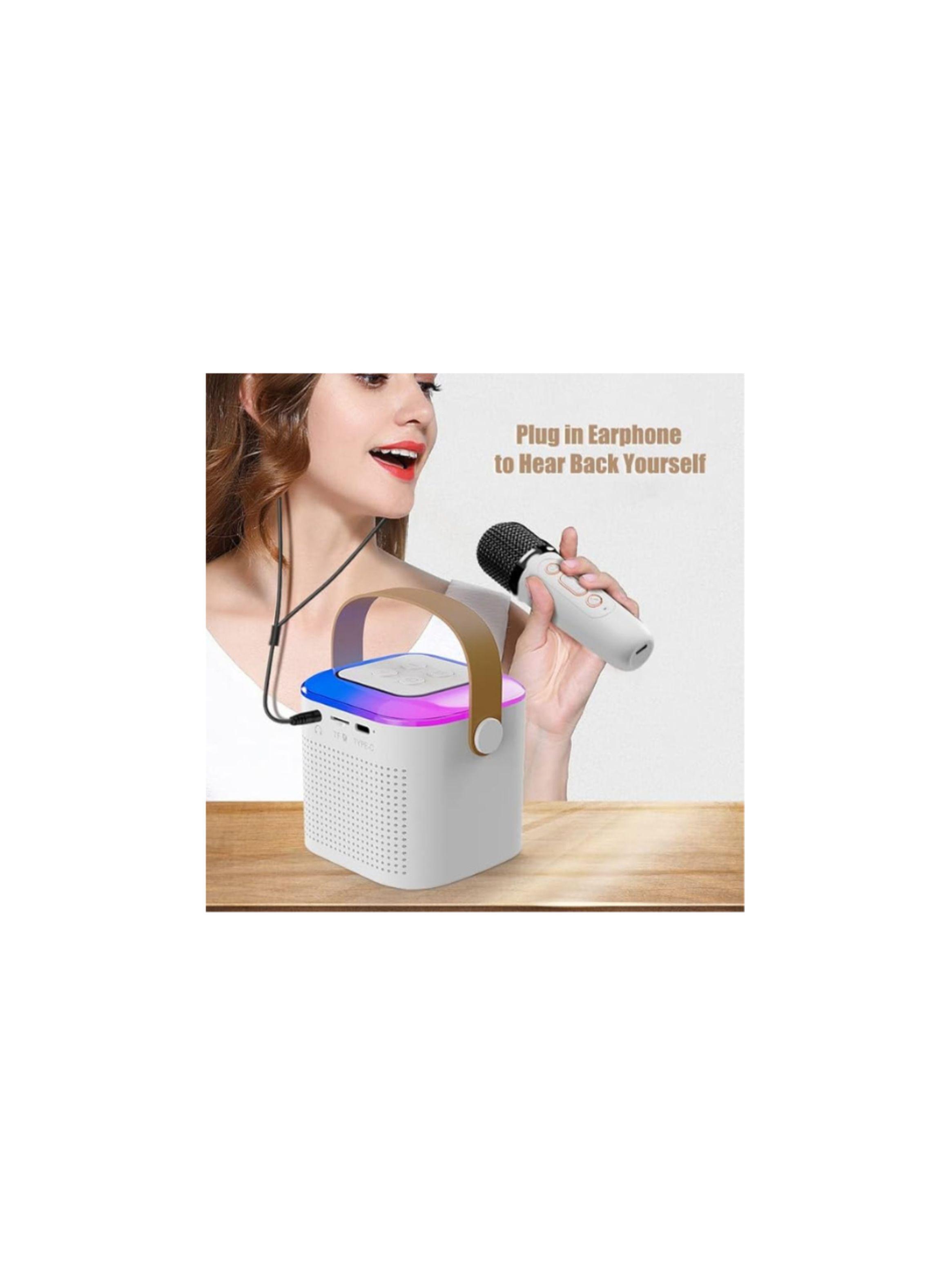 Altavoz Bluetooth Inalámbrico Con Micrófono Portátil-3