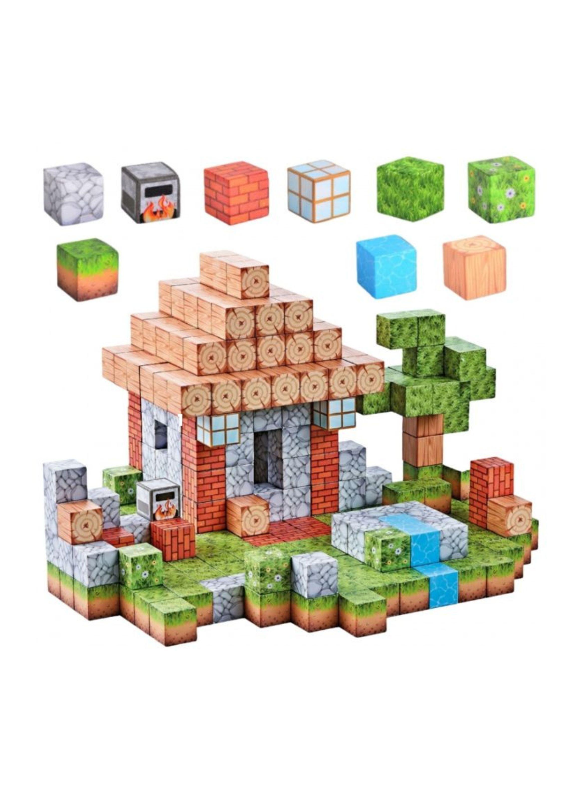  Set Cubos Magnéticos 312 Piezas Juguete Didáctico-4