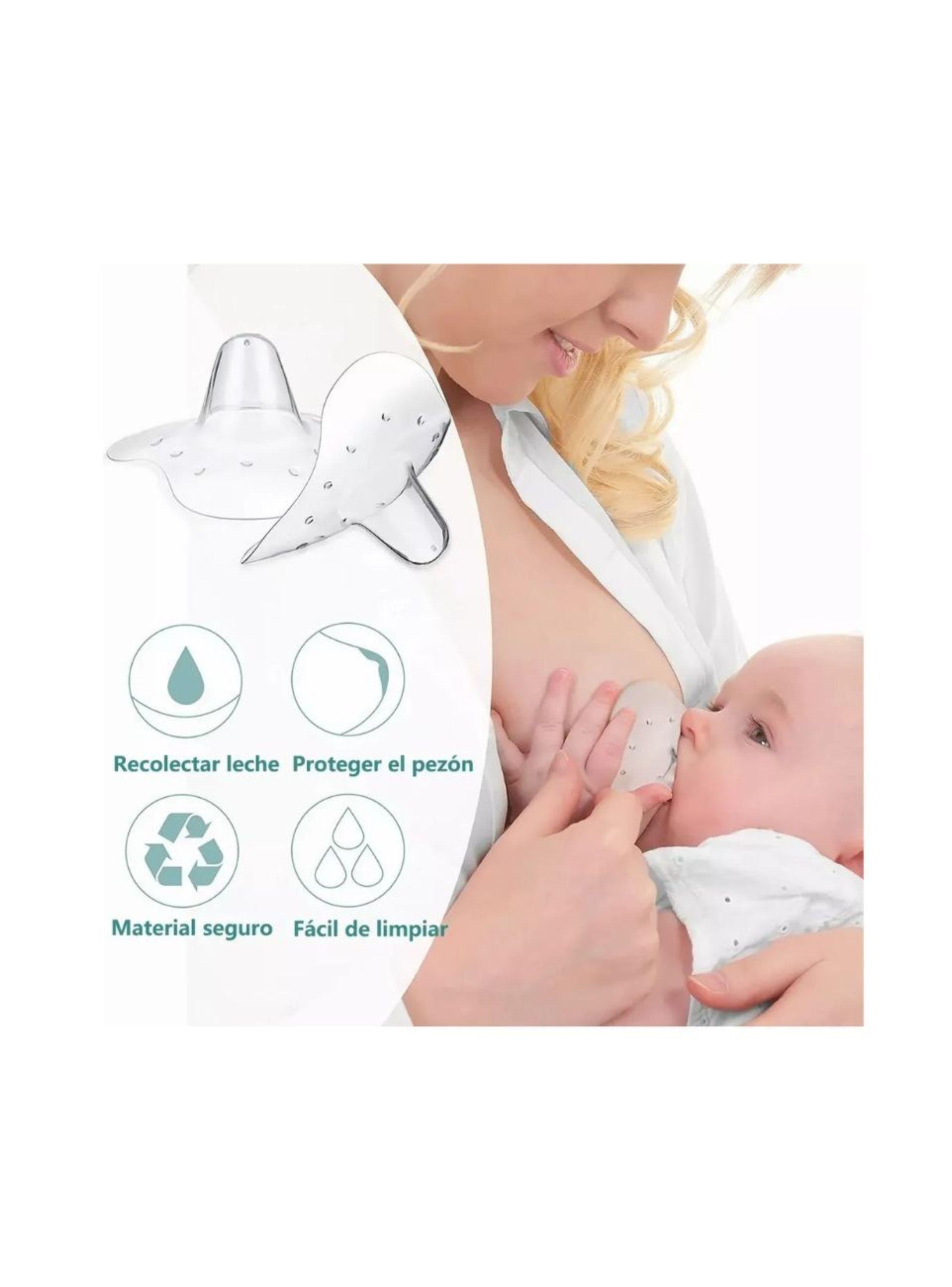 Protector De Pezon Para Lactancia Con Estuche-3