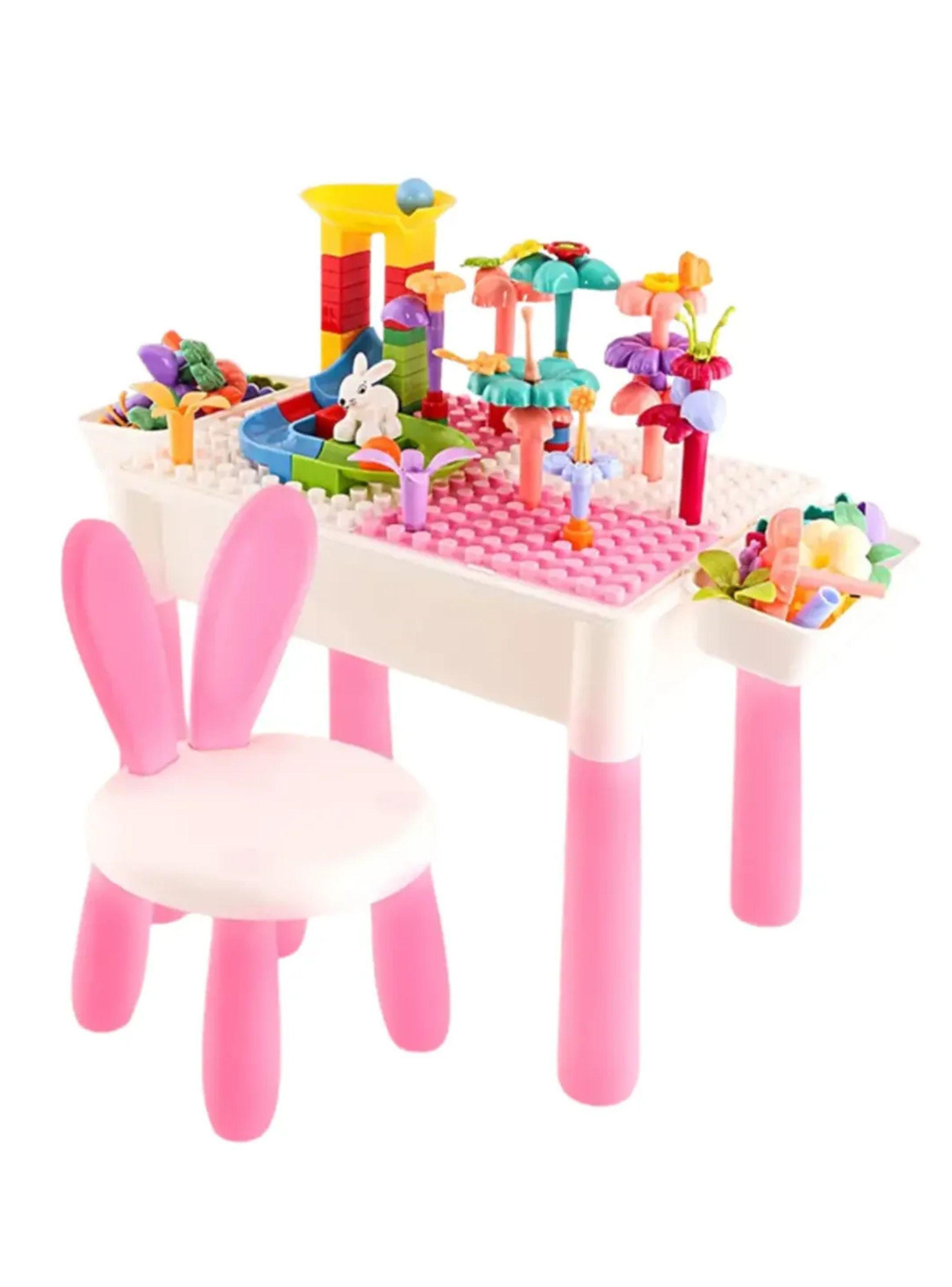 Mesa Didáctica Bloques de Construcción 89pcs-0