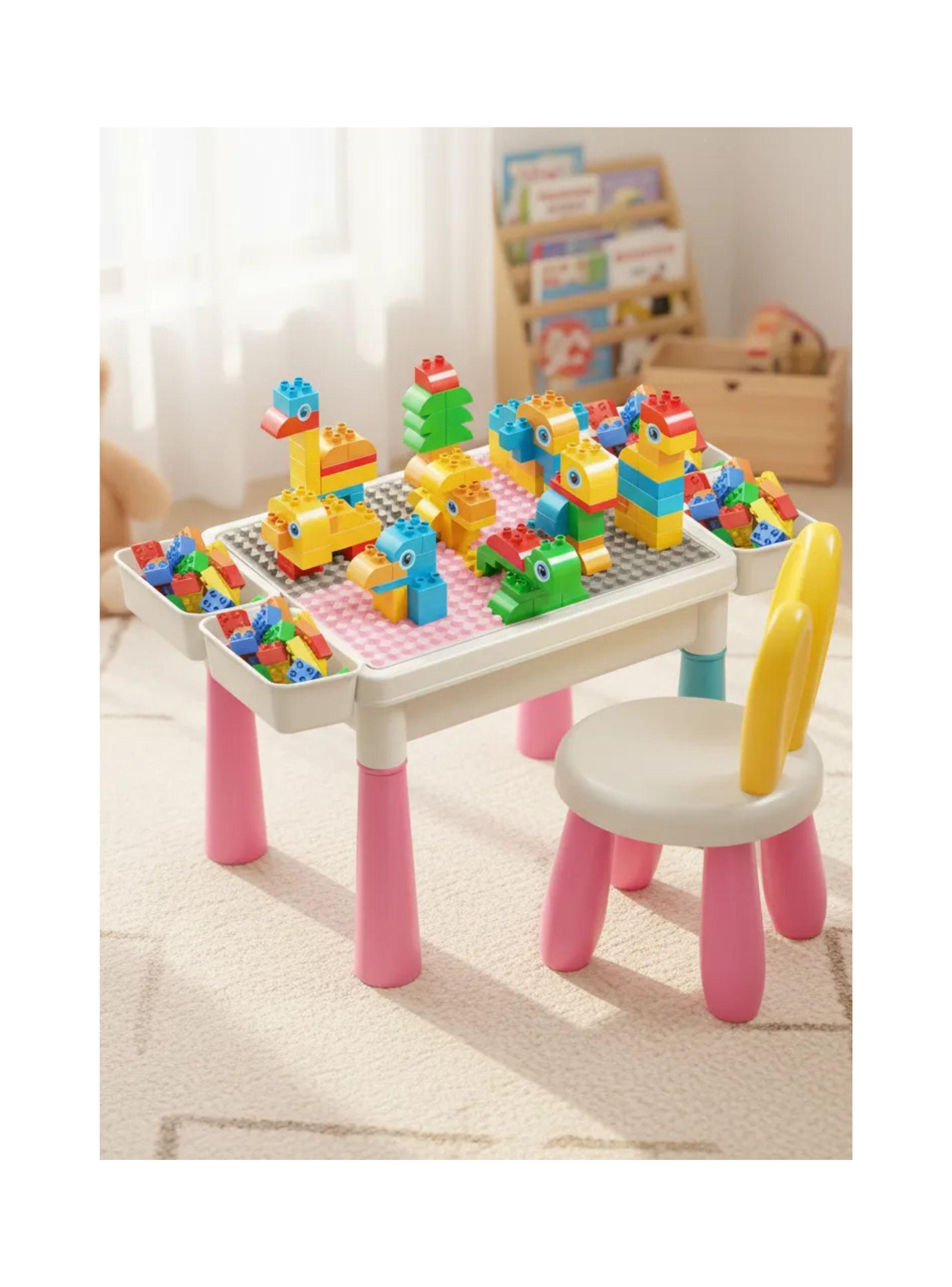 Mesa Didáctica Bloques de Construcción 89pcs-3