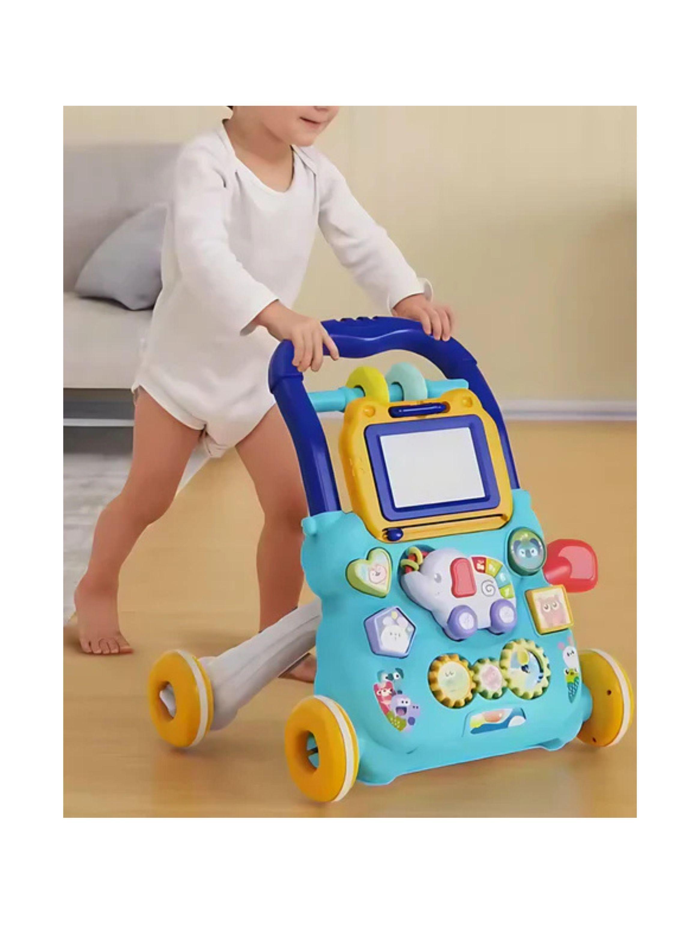 Caminador Andador Musical Bebe 2 En 1 Con Pizarra Magica-4