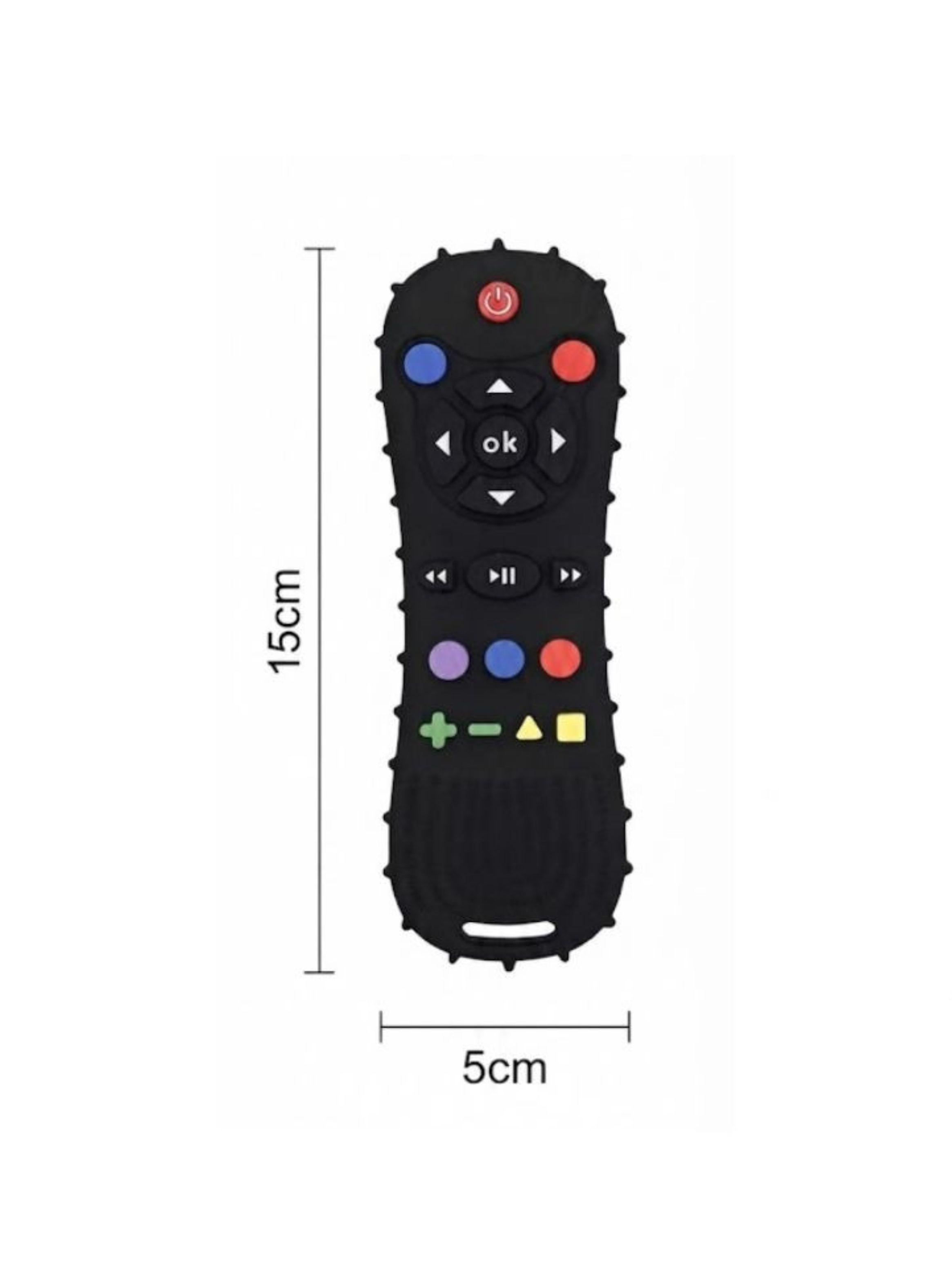 Mordedor Bebé Control Remoto Silicona Alivia Dolor Encías -3