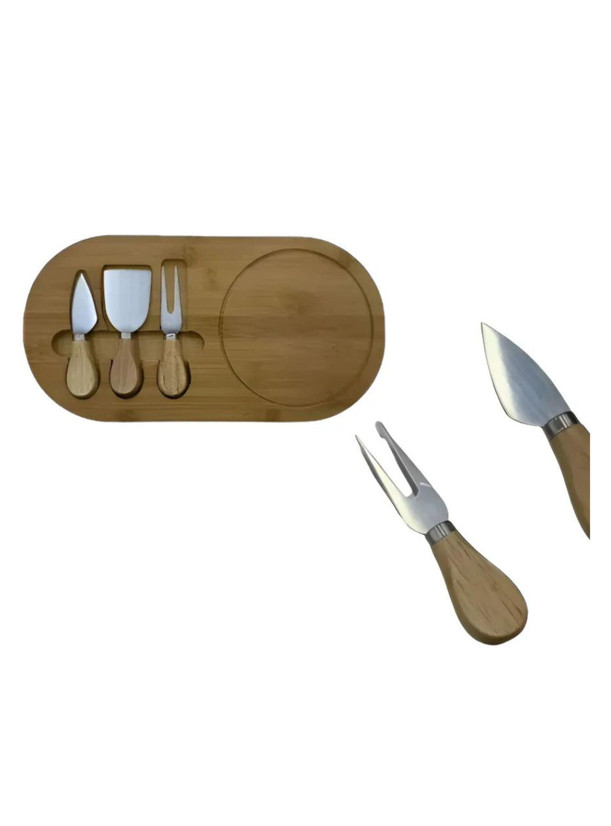 Bandeja Tabla y Accesorios Para Quesos y Picoteo-3