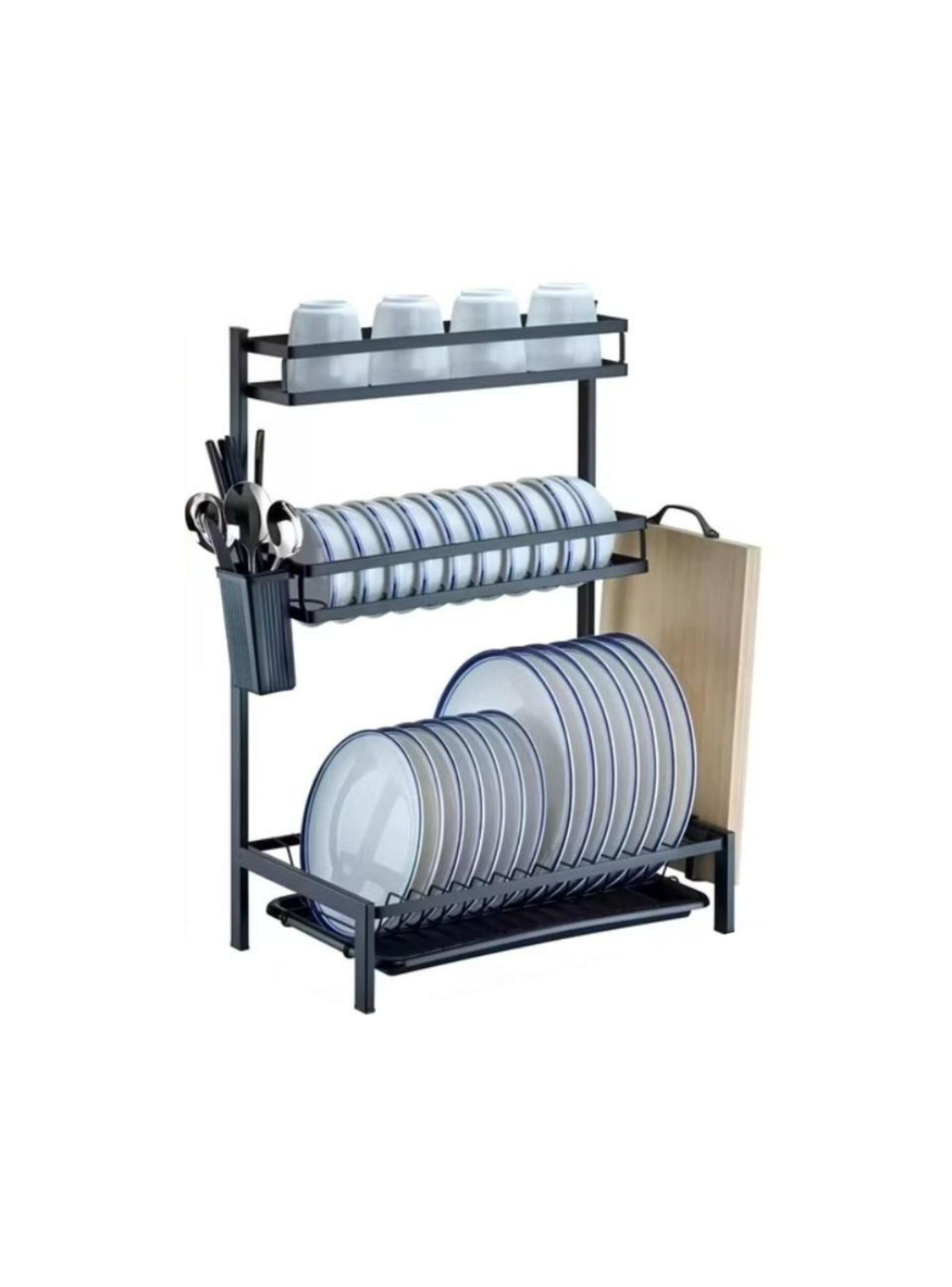 Rack Escurridor De Platos 3 Niveles-0
