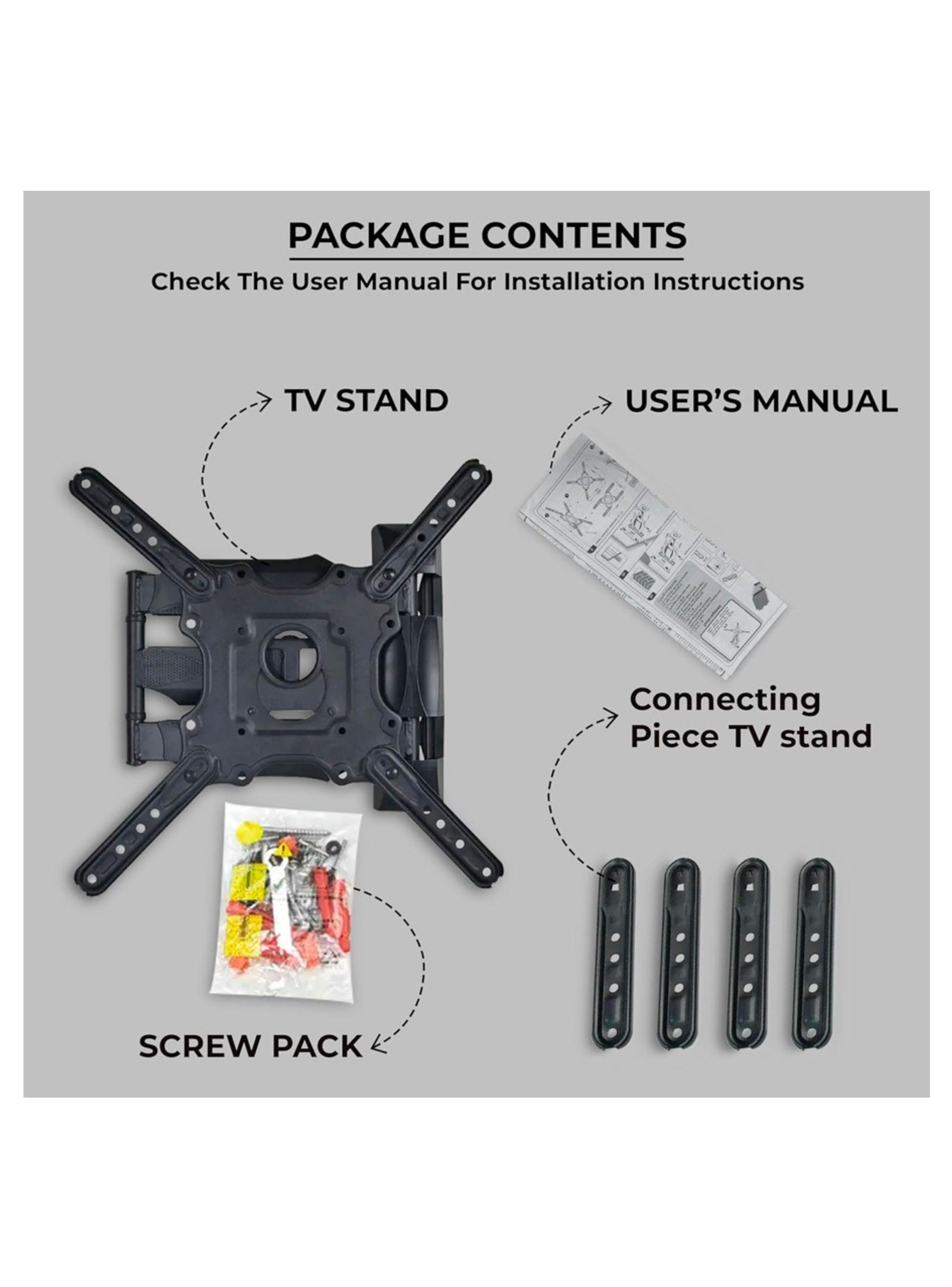 Soporte Universal de Pared para TV 32 a 60" Inclinable-4