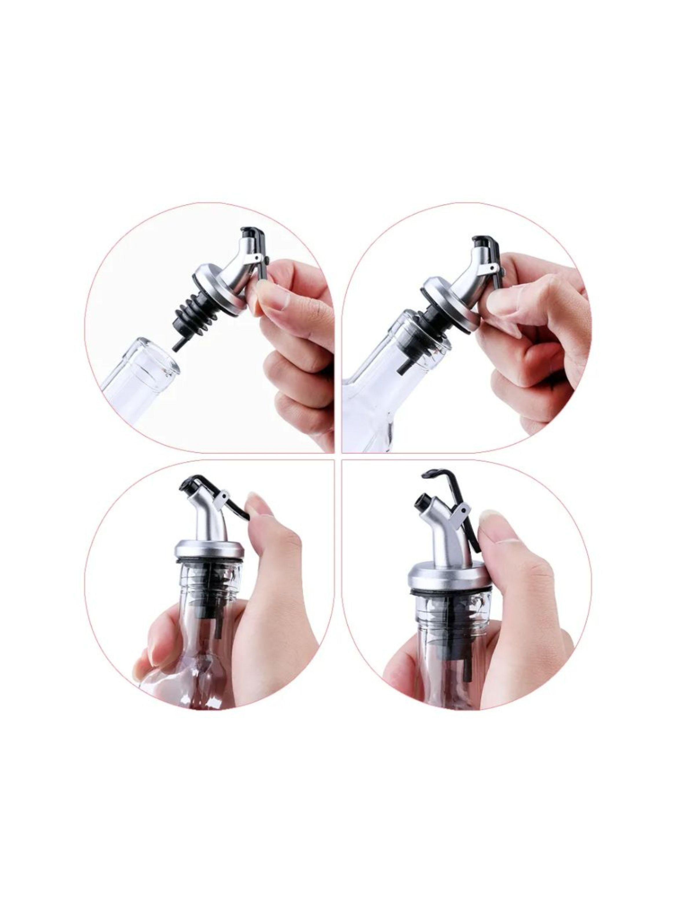 Botella Dispensadora De Aceite Y Vinagre De Vidrio De 150 ml-2