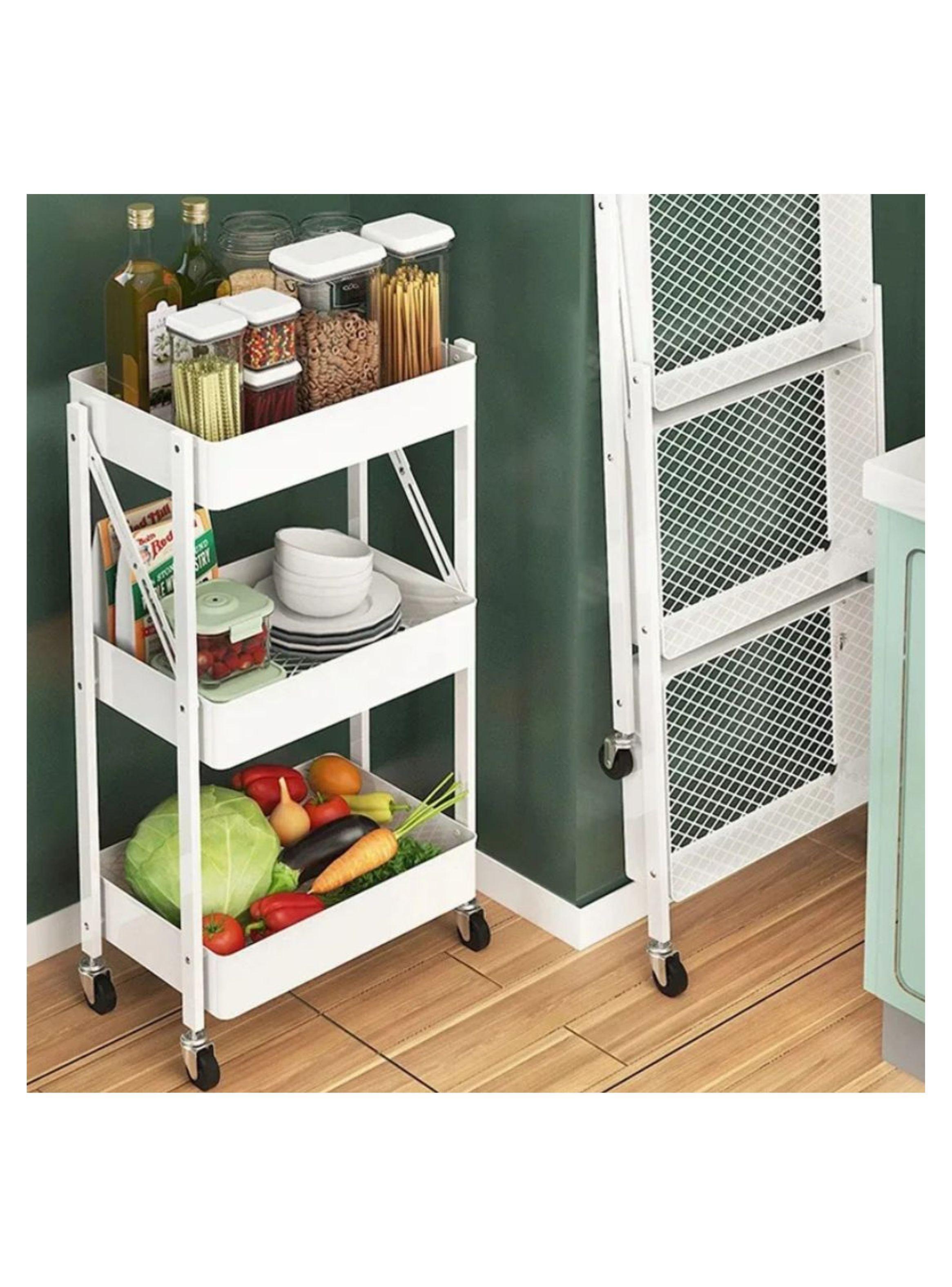 Carro Almacenamiento Organizador 3 Niveles 76.5X47Cm-2