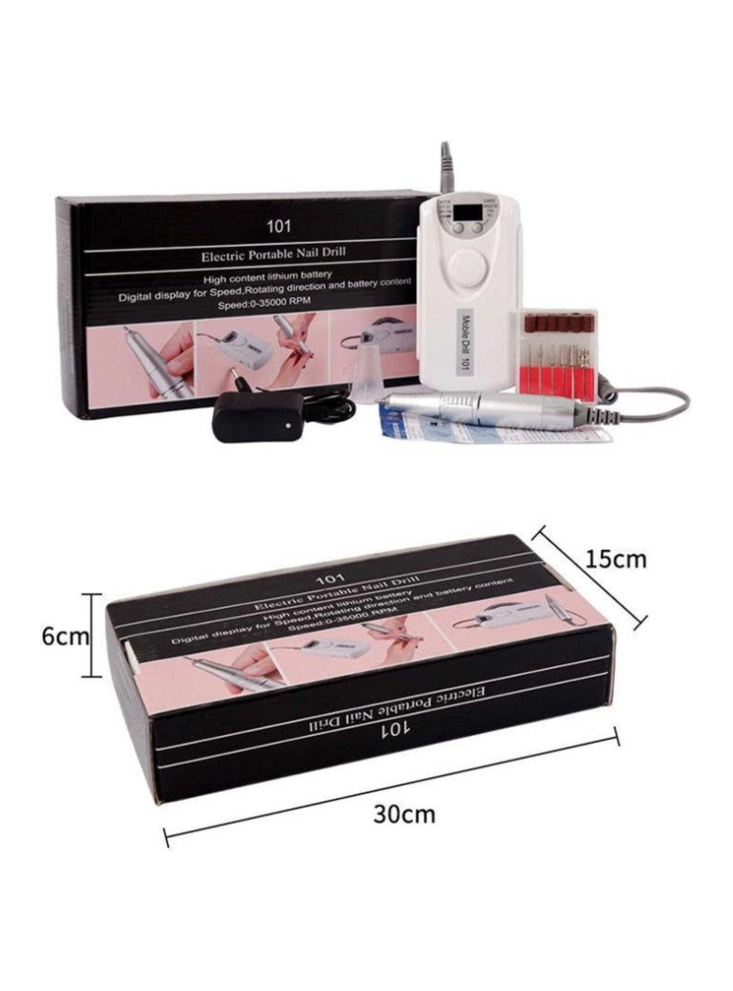 Torno Uñas Eléctrico Portátil Inalámbrico Recargable-2