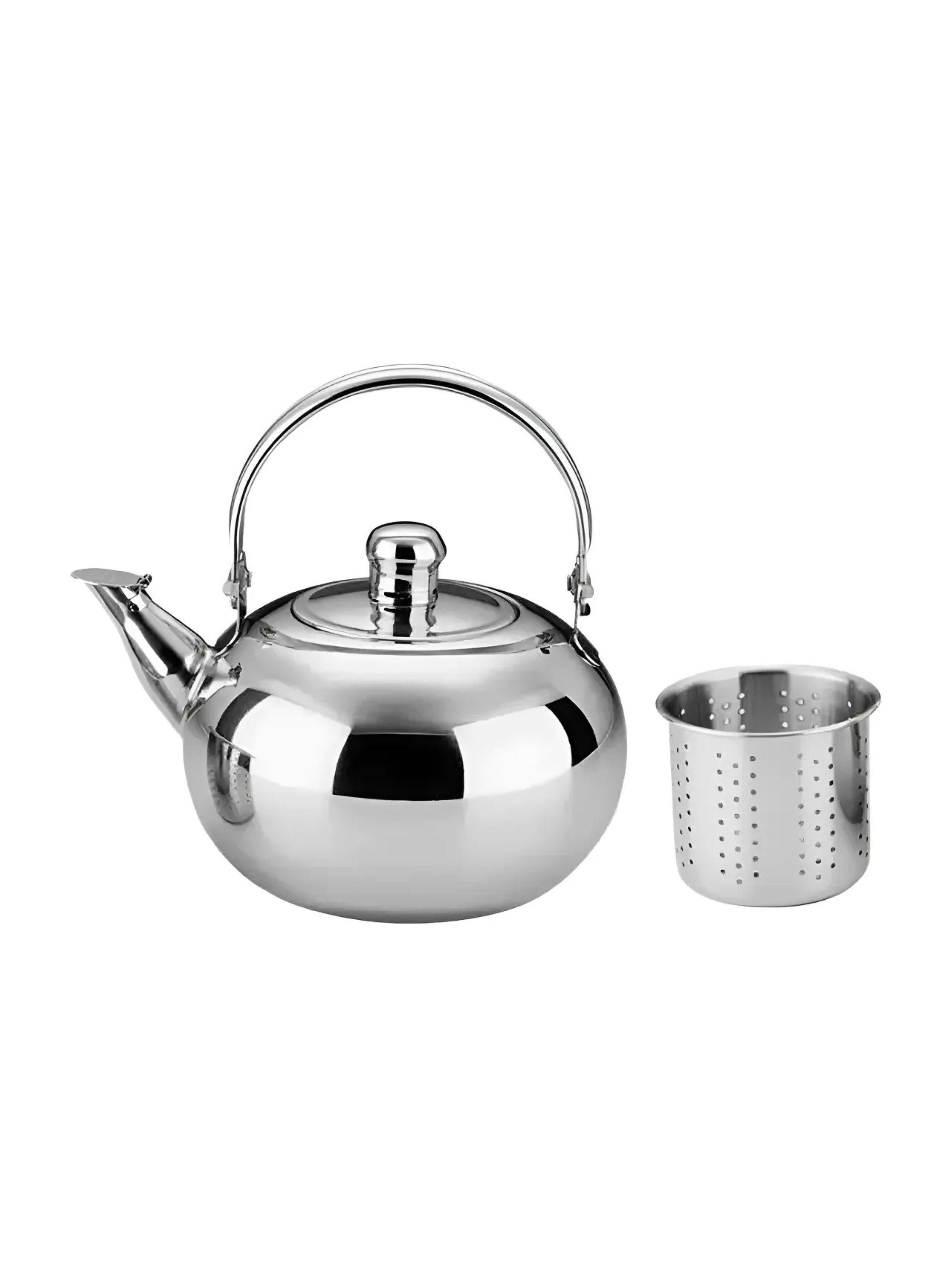 Tetera Acero Inoxidable Con Infusor 2 Litros 20cm-1
