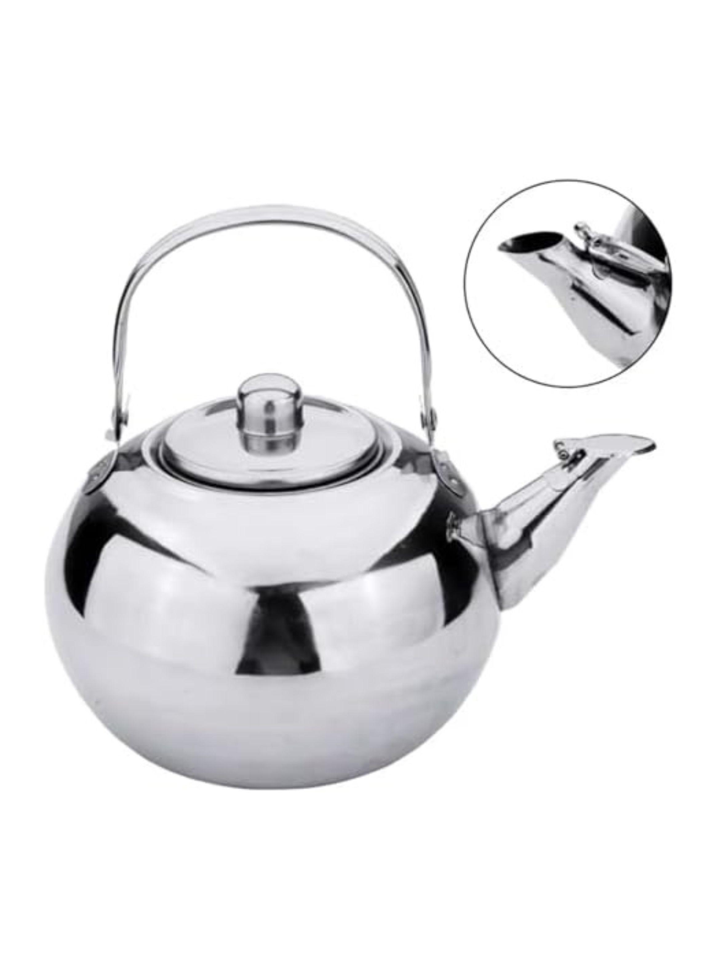 Tetera Acero Inoxidable Con Infusor 2 Litros 20cm-2