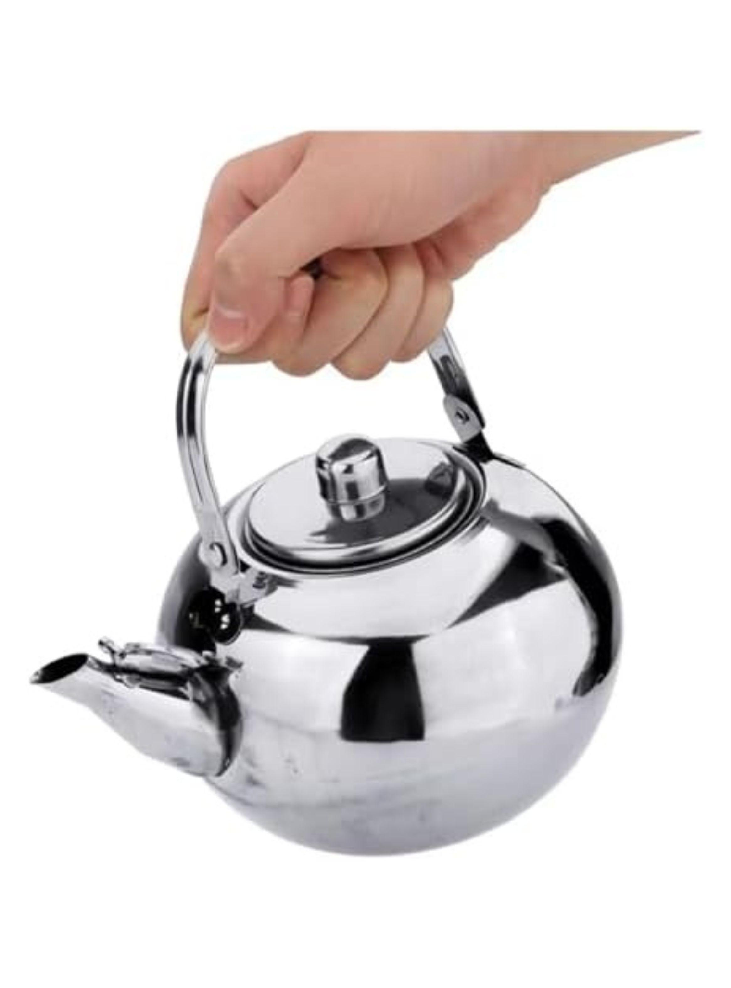 Tetera Acero Inoxidable Con Infusor 2 Litros 20cm-3