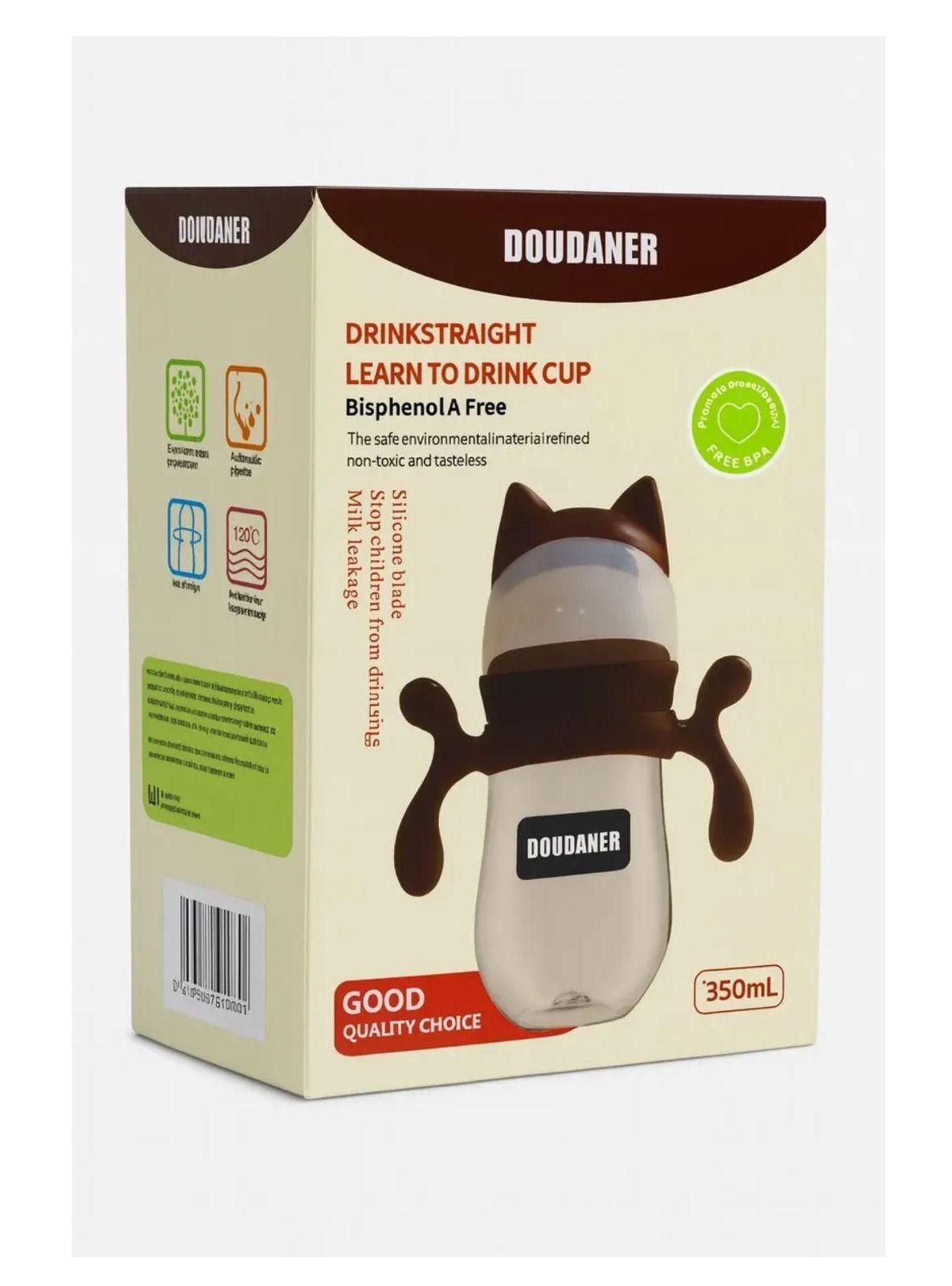 Vaso Entrenador Bebé Diseño Gatito 350ml Con Asas -2