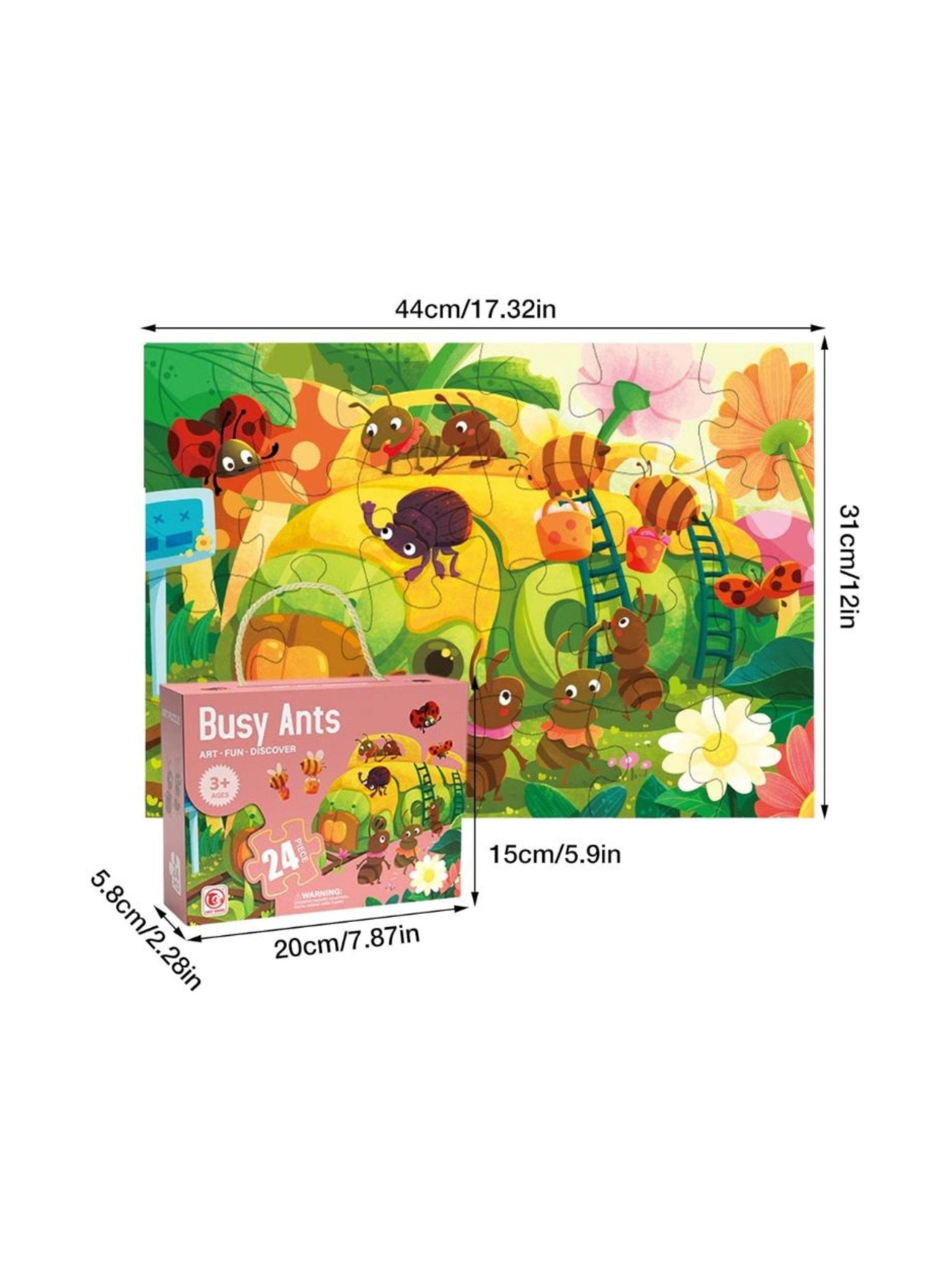 Rompecabezas De Insectos Para Niños-2