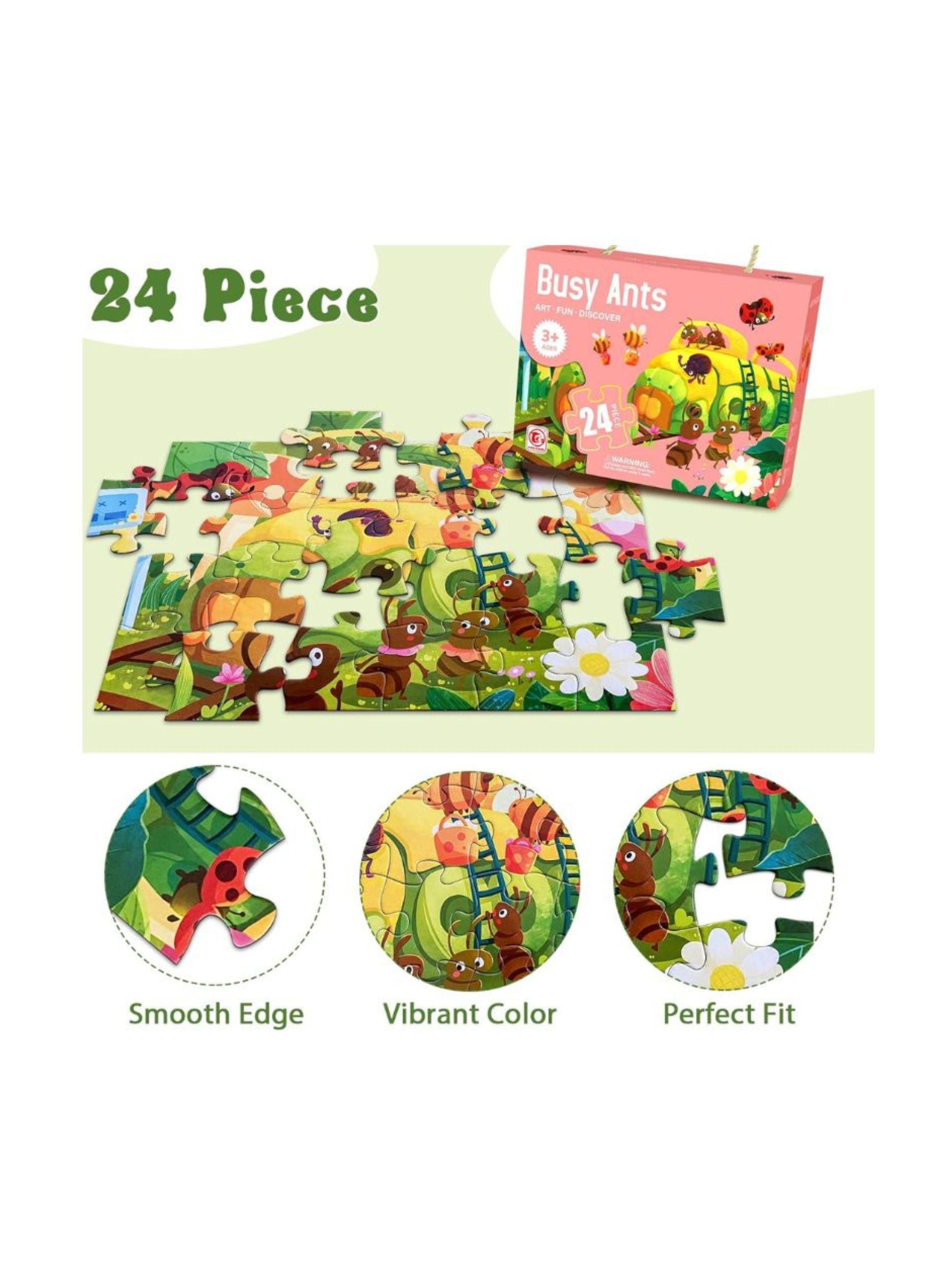 Rompecabezas De Insectos Para Niños-3