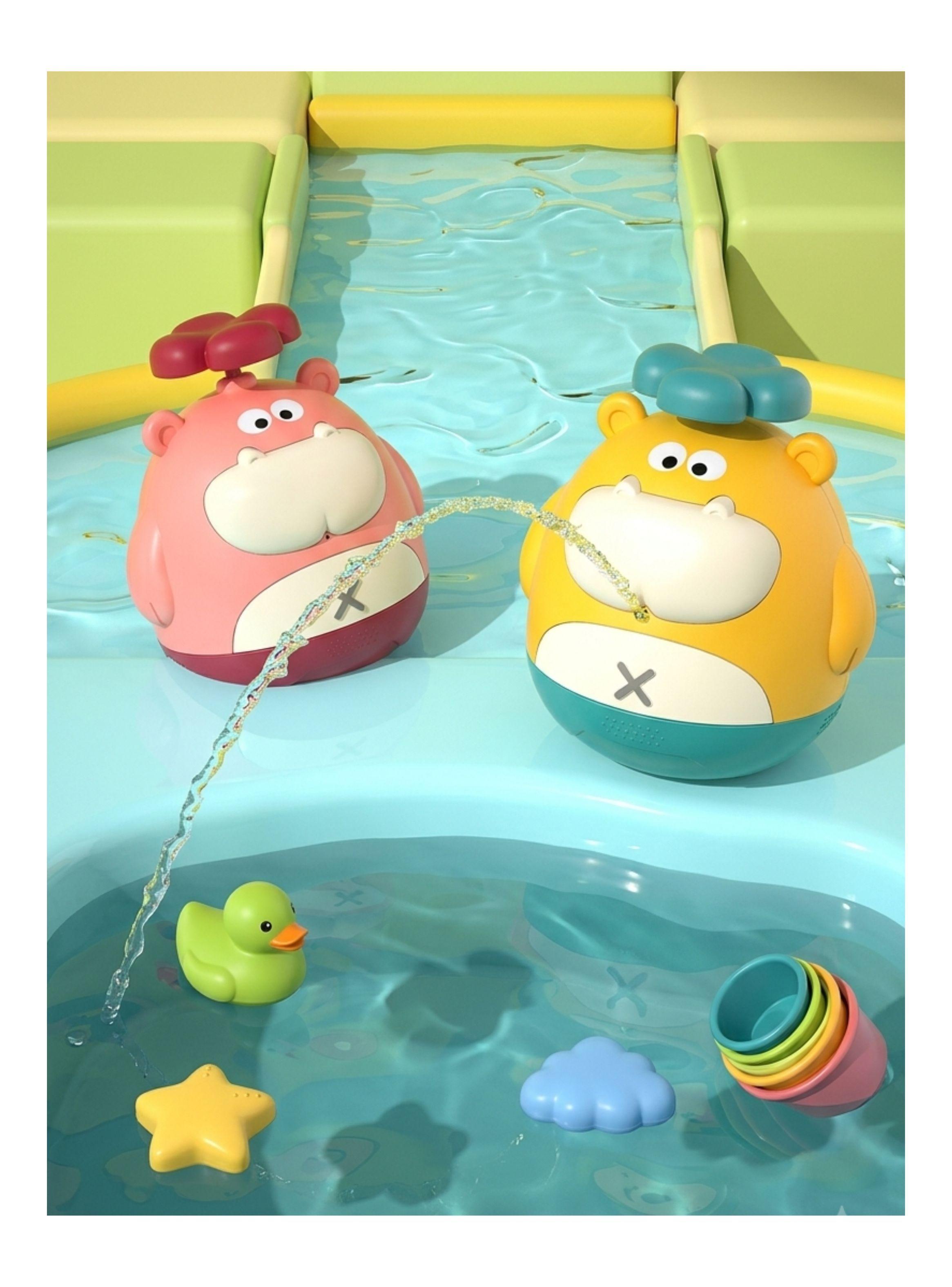 Juguetes Interactivos Para Banera Fuente De Juguete Para Bebe-2
