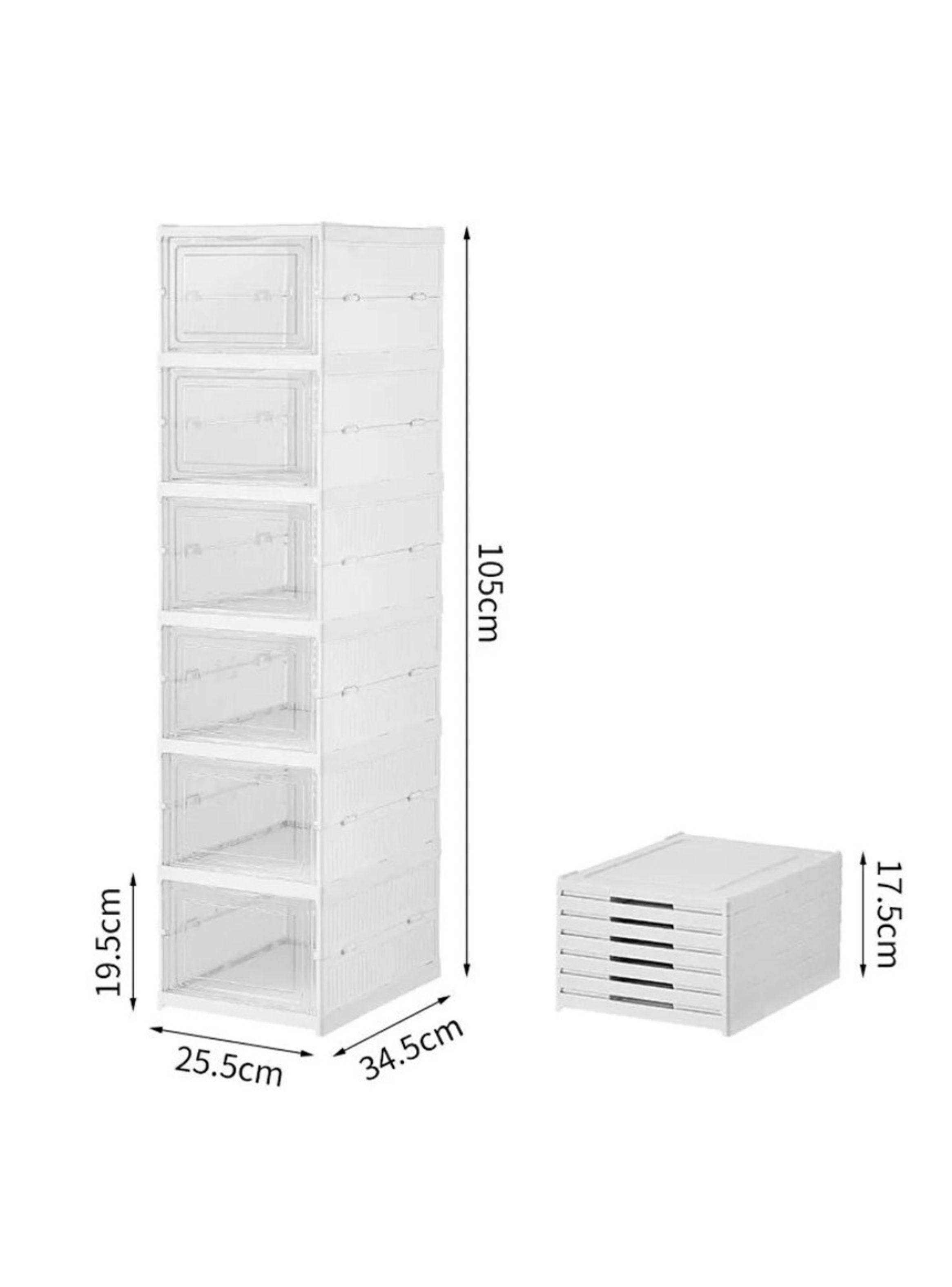 Estante Organizador Zapatera 6 Niveles Plegable-2
