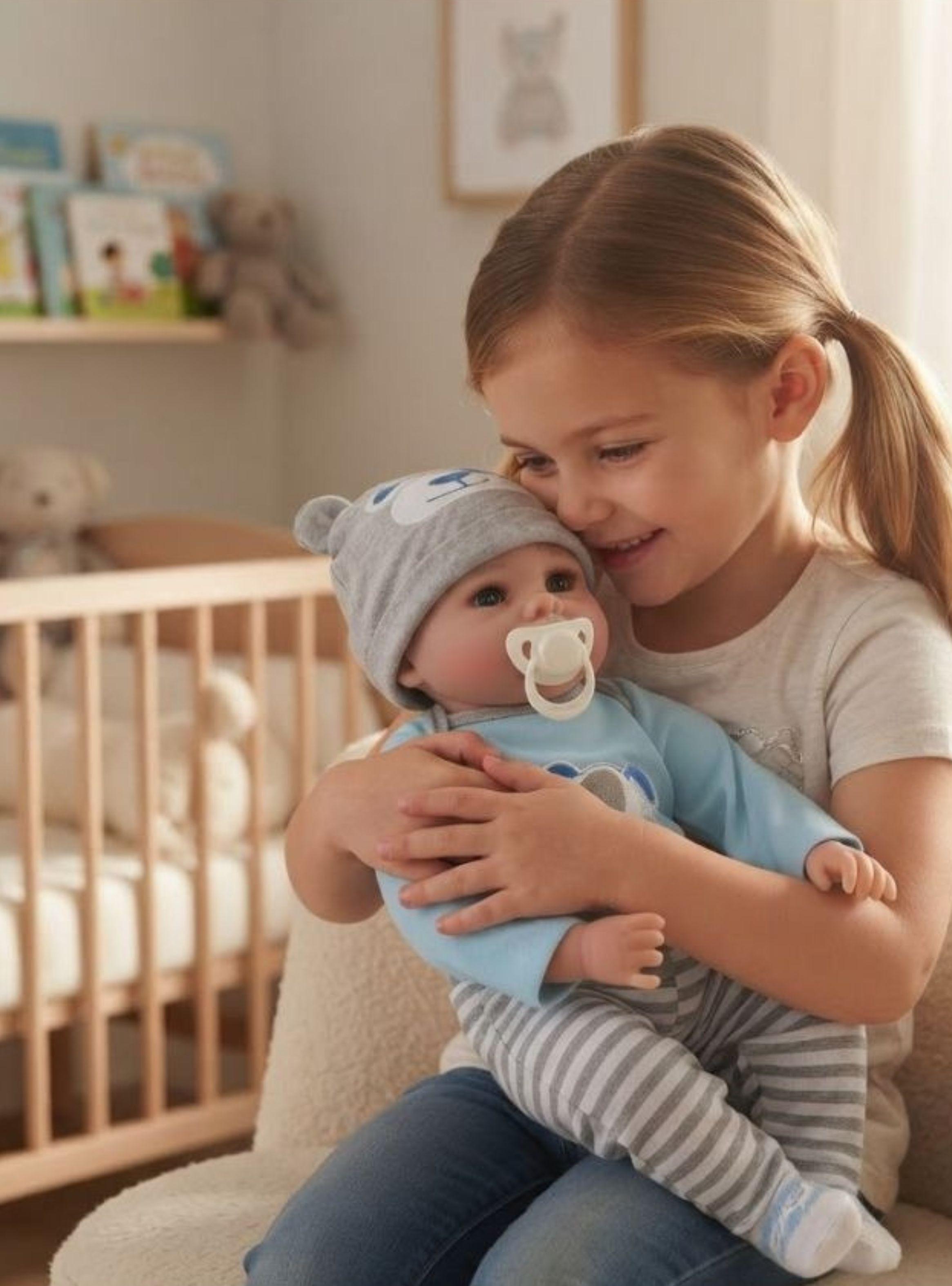  Muñeco Bebé Reborn Realista Silicona Suave-2