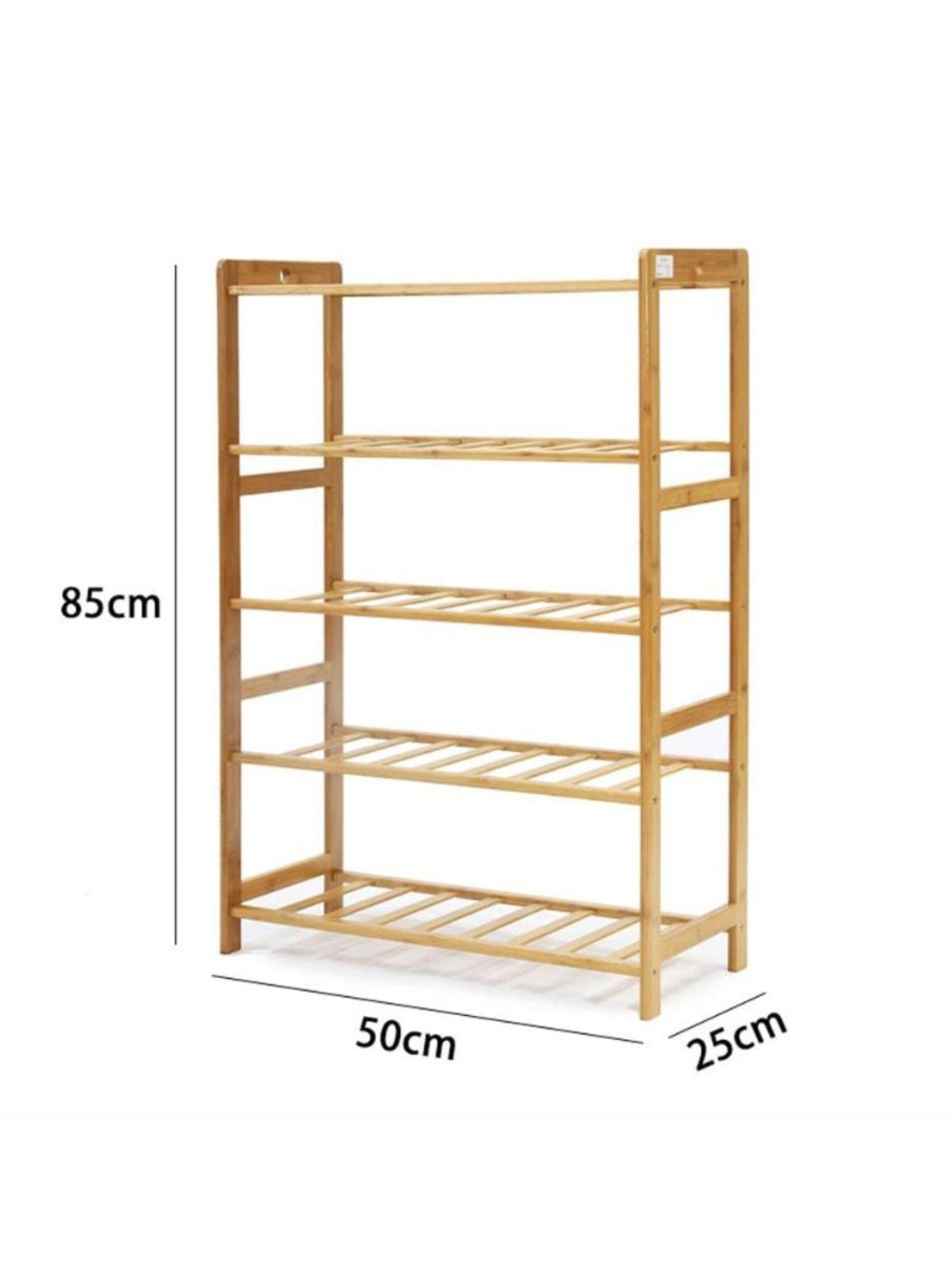 Zapatero Organizador De Zapatos de Madera 5 Pisos-1