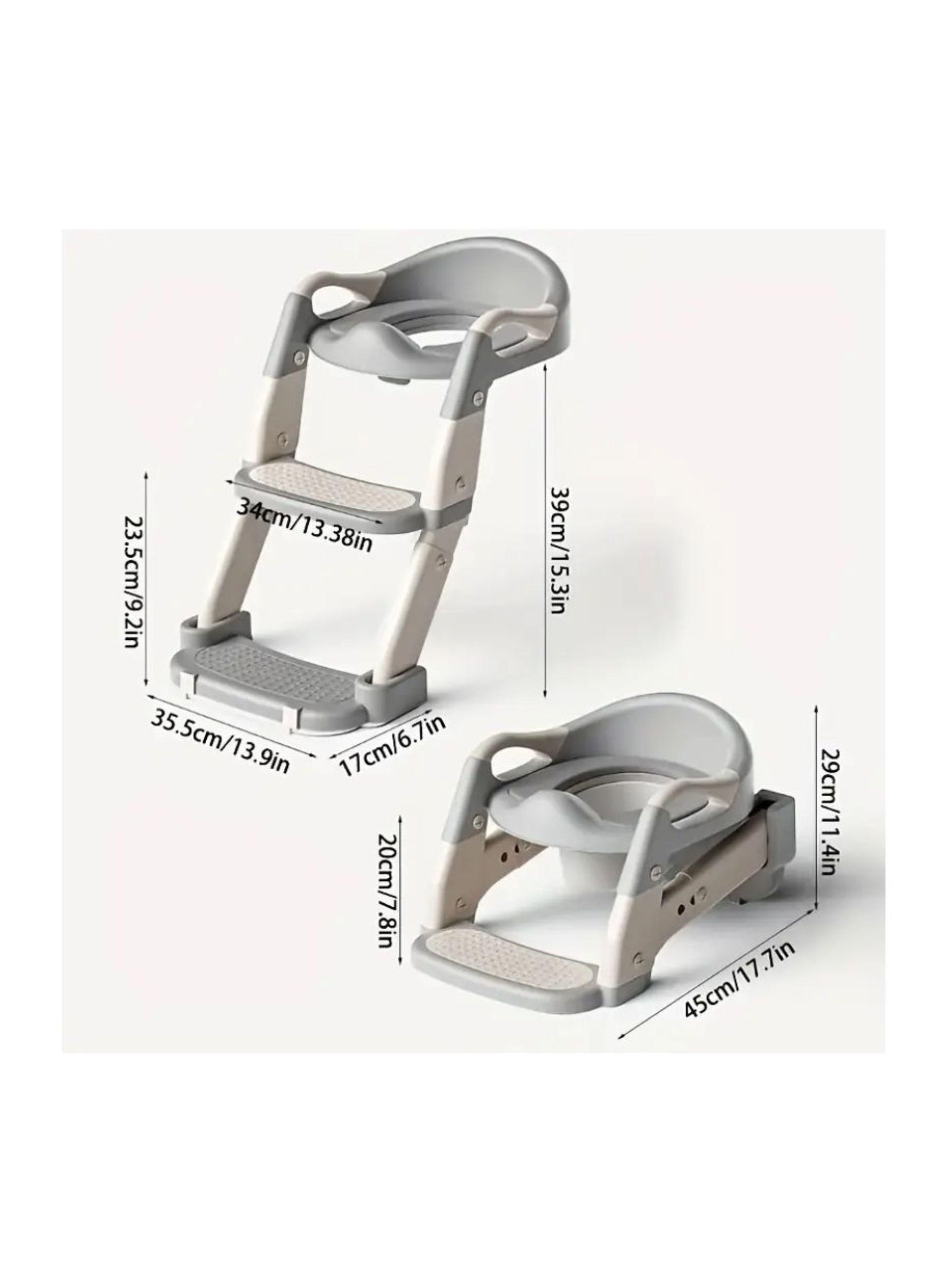 Asiento De Baño Plegable Multifuncional 3 En 1 Infantil -2