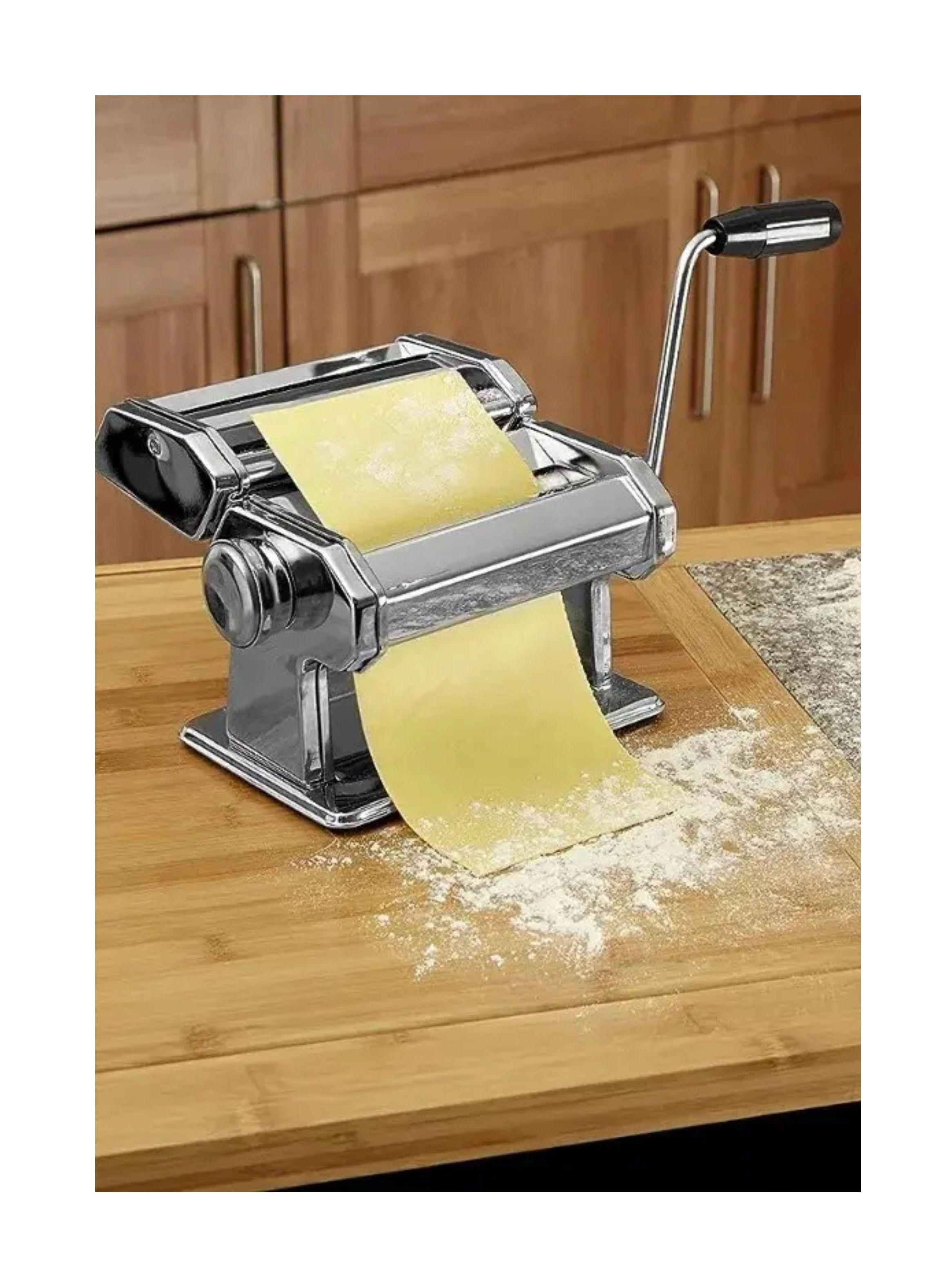 Máquina De Hacer Pasta Manual 150mm Acero Inoxidable-3